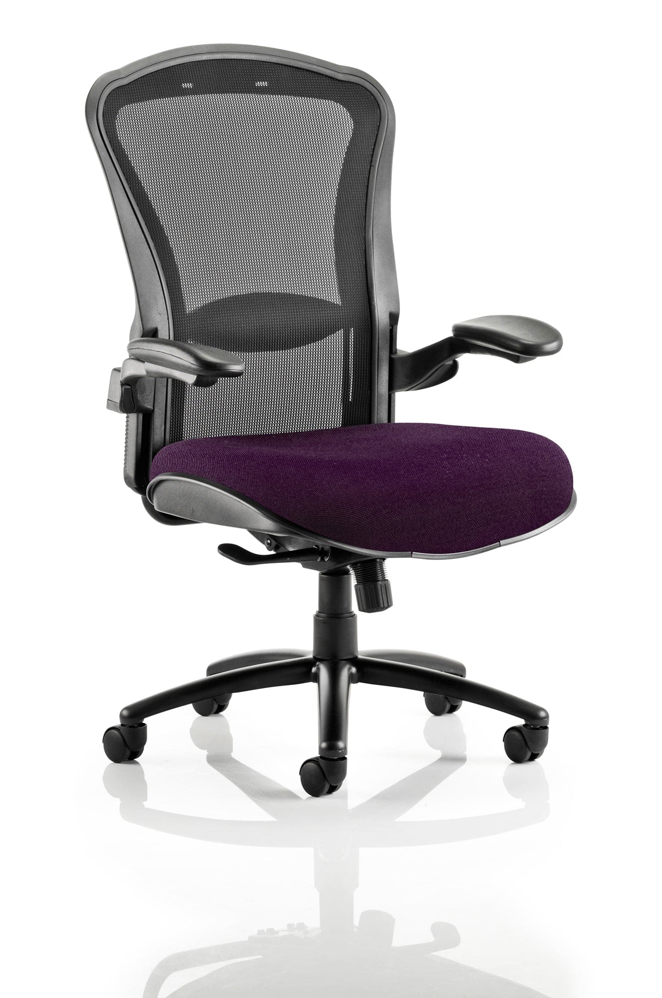 Houston High Mesh Back Heavy Duty Task Operator Office Chair with Arms - Image 14