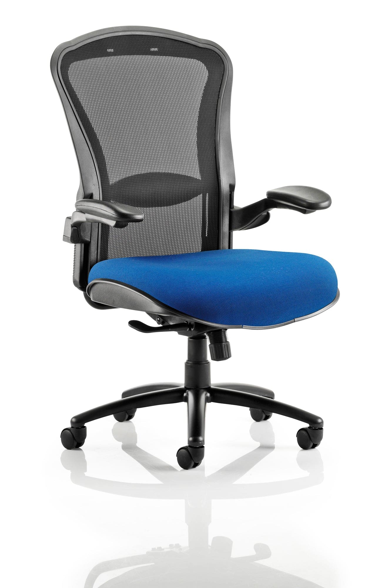 Houston High Mesh Back Heavy Duty Task Operator Office Chair with Arms - Image 12