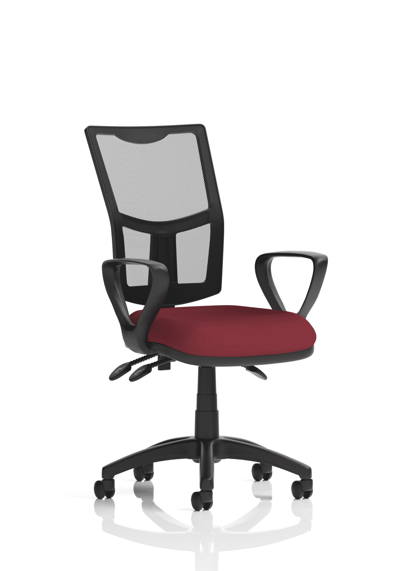 Eclipse Plus III Medium Mesh Back Task Operator Office Chair - Image 34