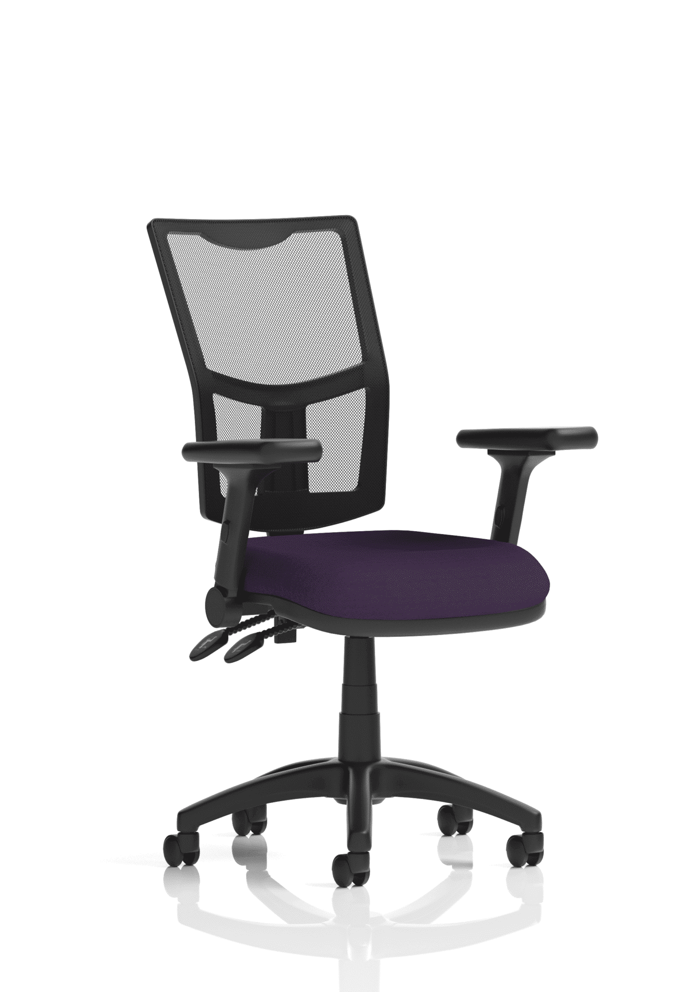 Eclipse Plus II Medium Mesh Back Task Operator Office Chair - Image 56