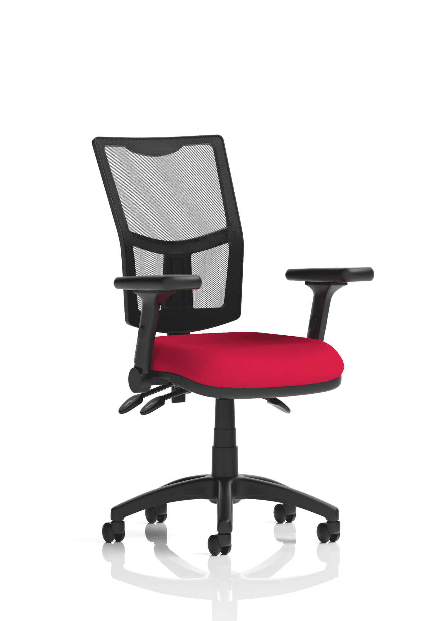 Eclipse Plus III Medium Mesh Back Task Operator Office Chair - Image 37