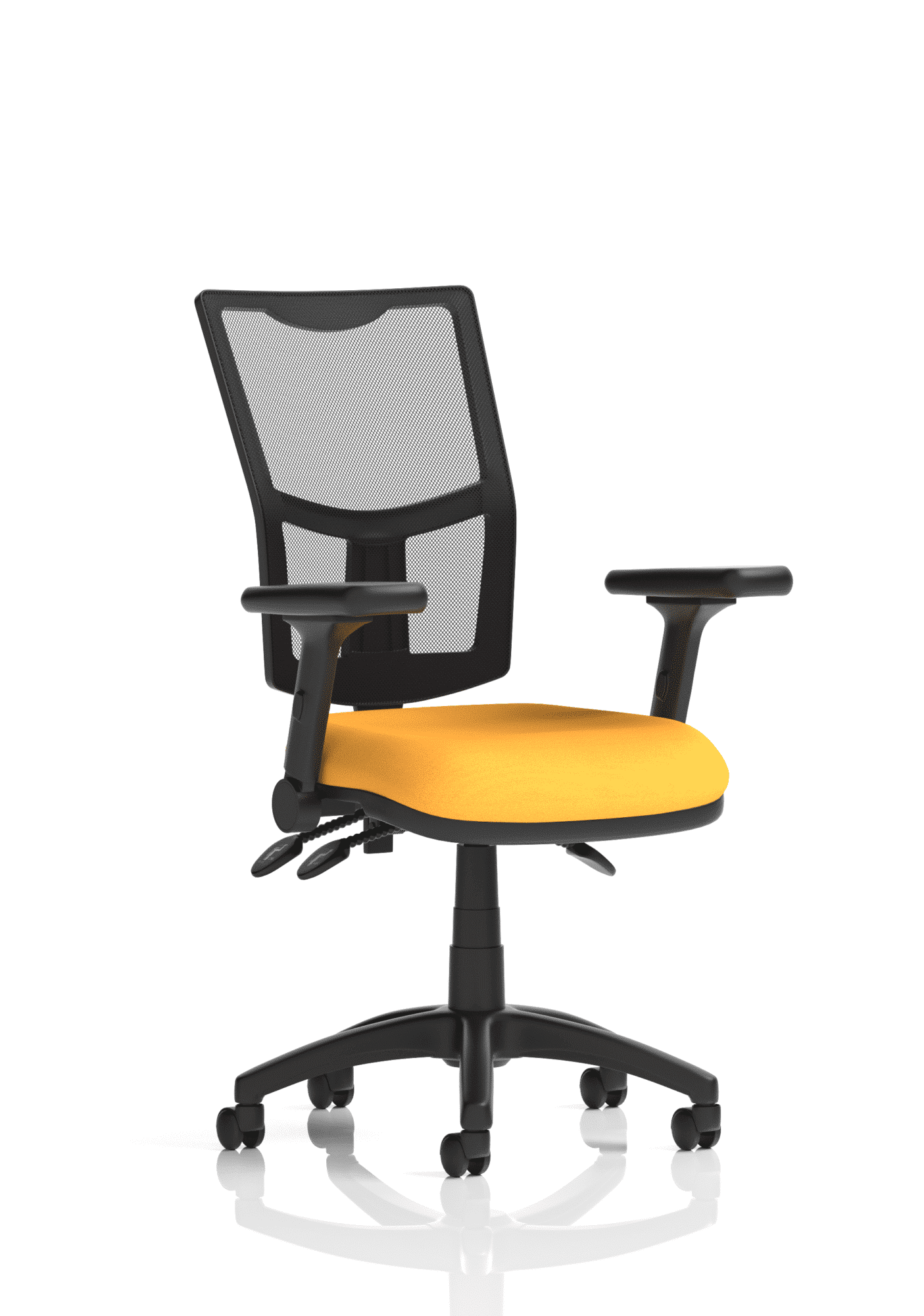 Eclipse Plus III Medium Mesh Back Task Operator Office Chair - Image 41