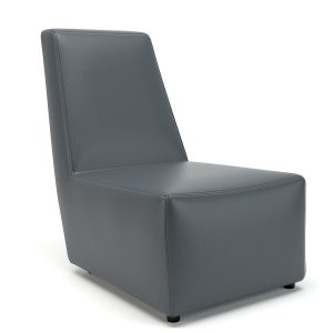 Pella 65cm Wide Chair in Cristina Marrone Ultima Faux Leather