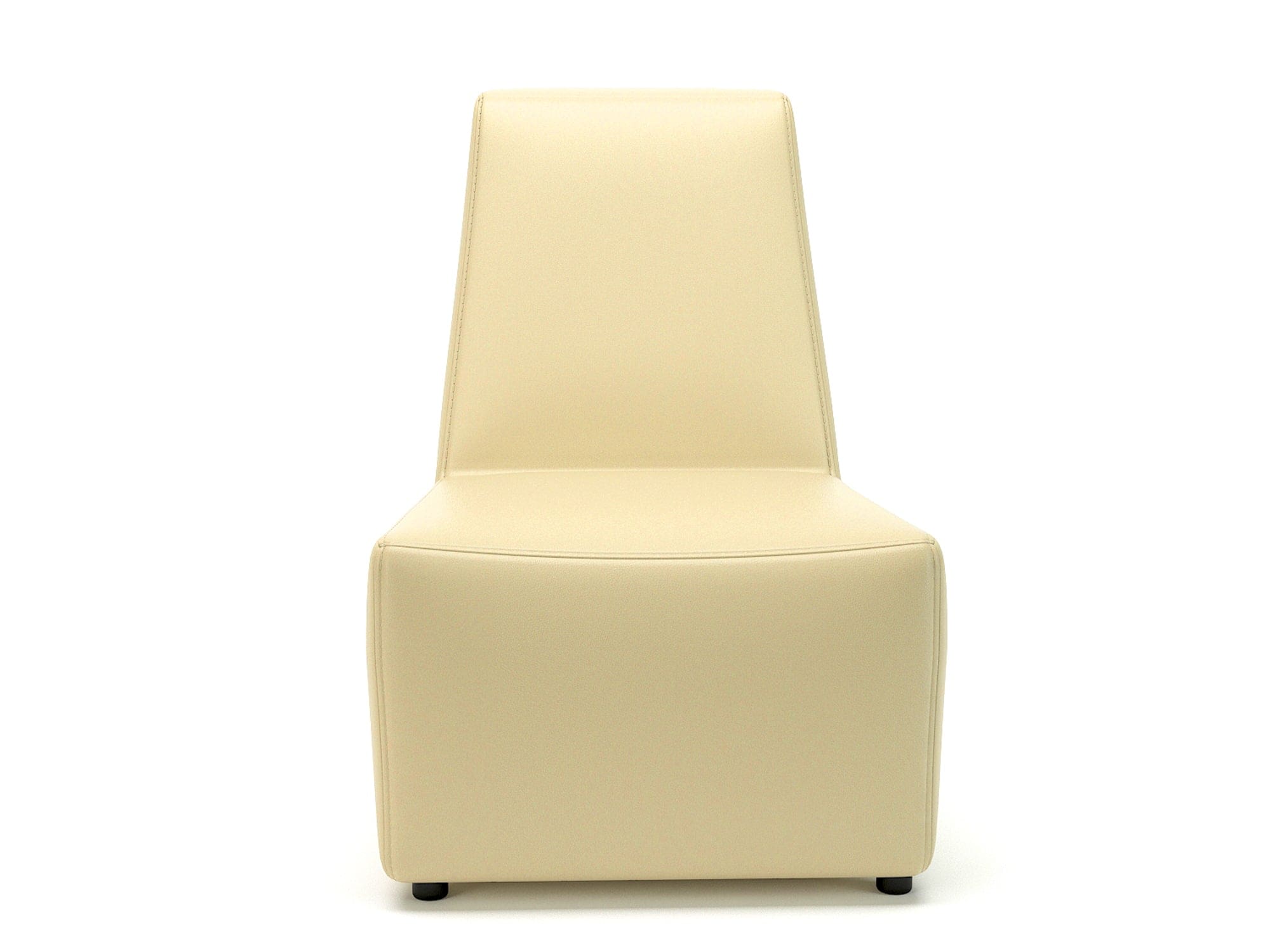 Pella 65cm Wide Chair in Cristina Marrone Ultima Faux Leather - Image 11