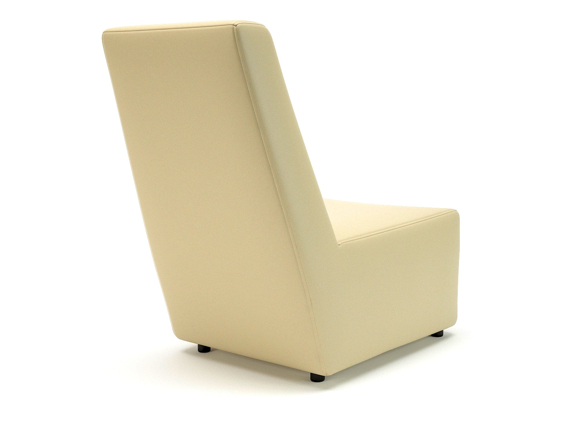 Pella 65cm Wide Chair in Cristina Marrone Ultima Faux Leather - Image 12