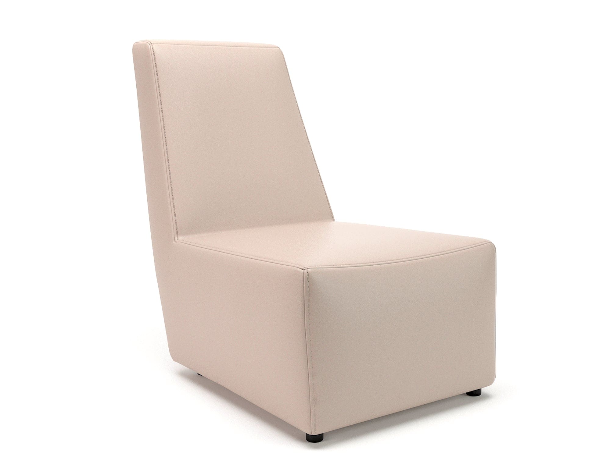 Pella 65cm Wide Chair in Cristina Marrone Ultima Faux Leather - Image 16