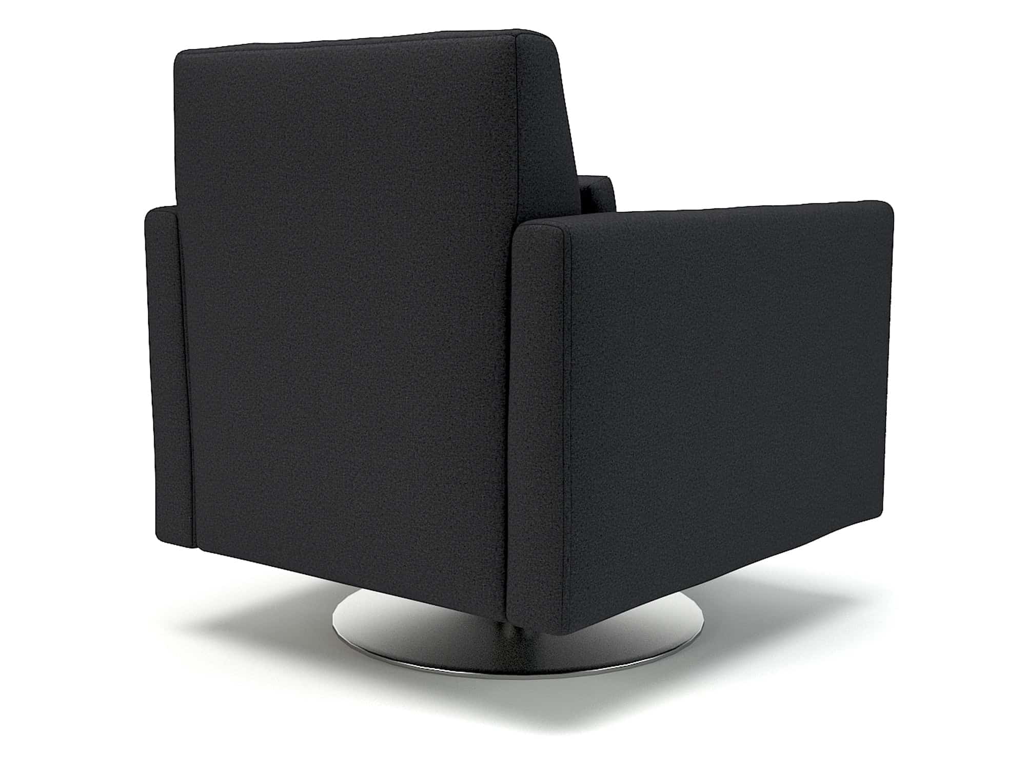 Roselle 90cm Wide Swivel Armchair in Warwick Dolly Fabric - Image 4