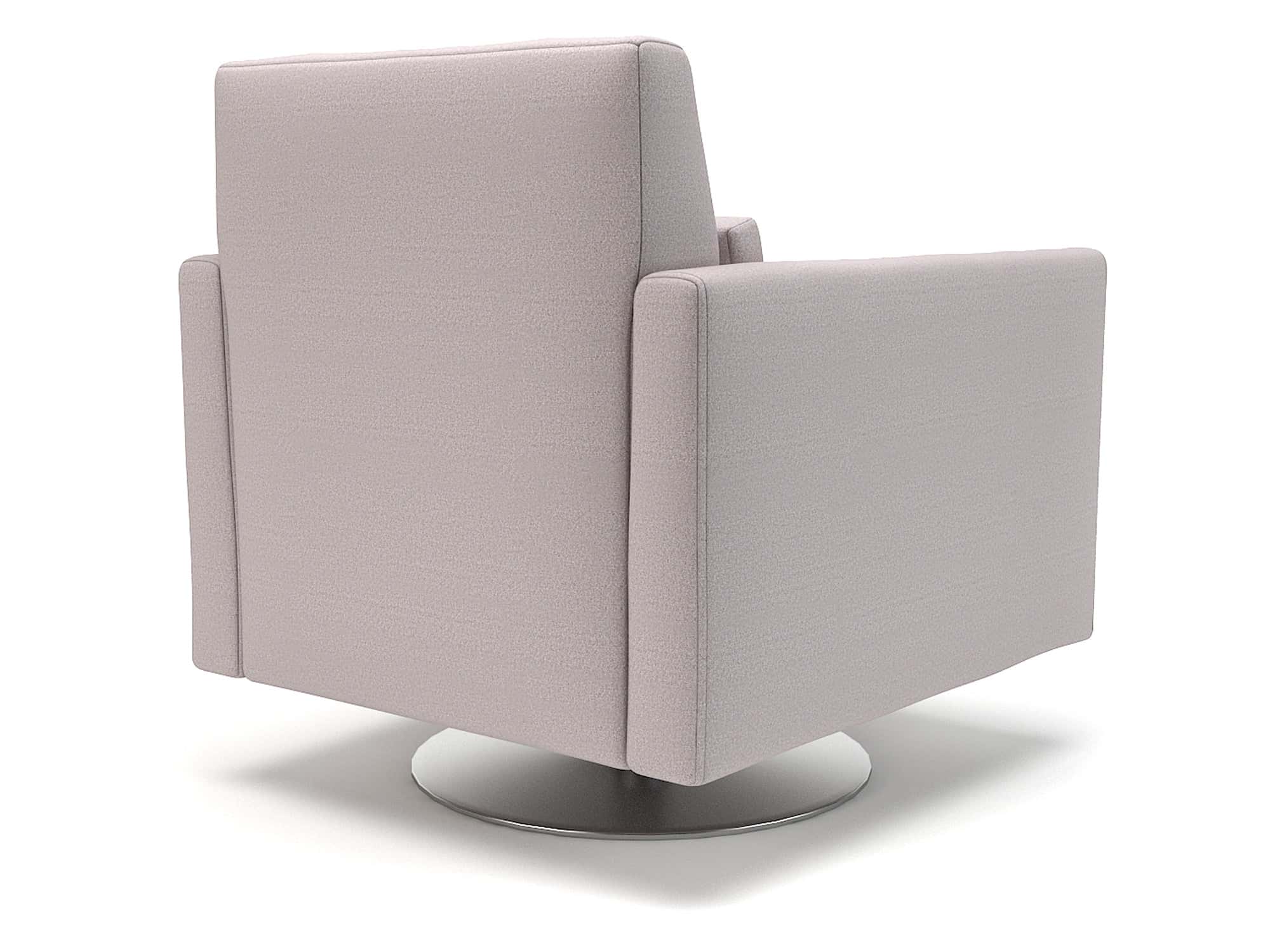 Roselle 90cm Wide Swivel Armchair in Warwick Dolly Fabric - Image 8