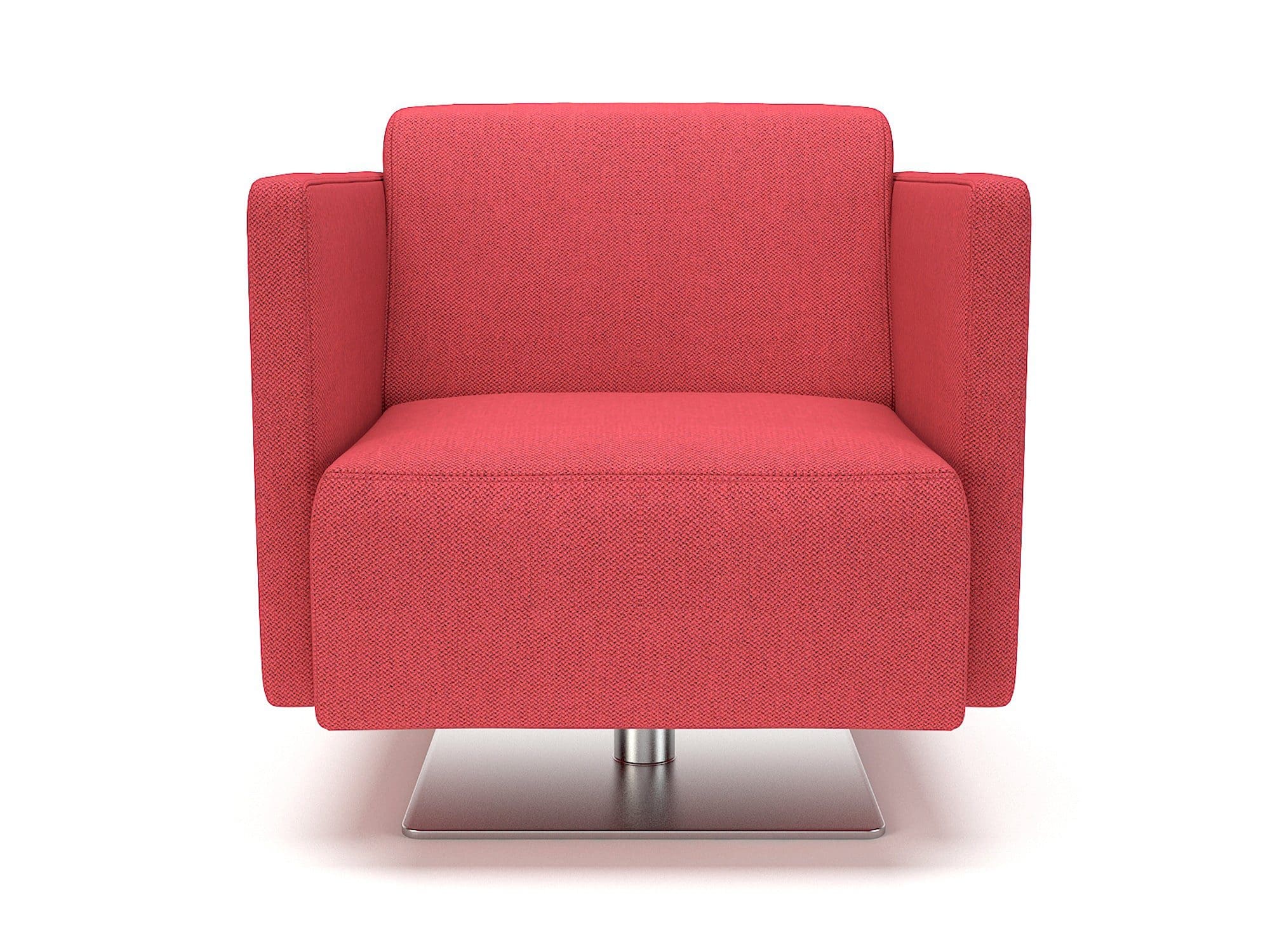 Napa Slim Arm 75cm Wide Swivel Armchair in Camira Era Fabric - Image 2