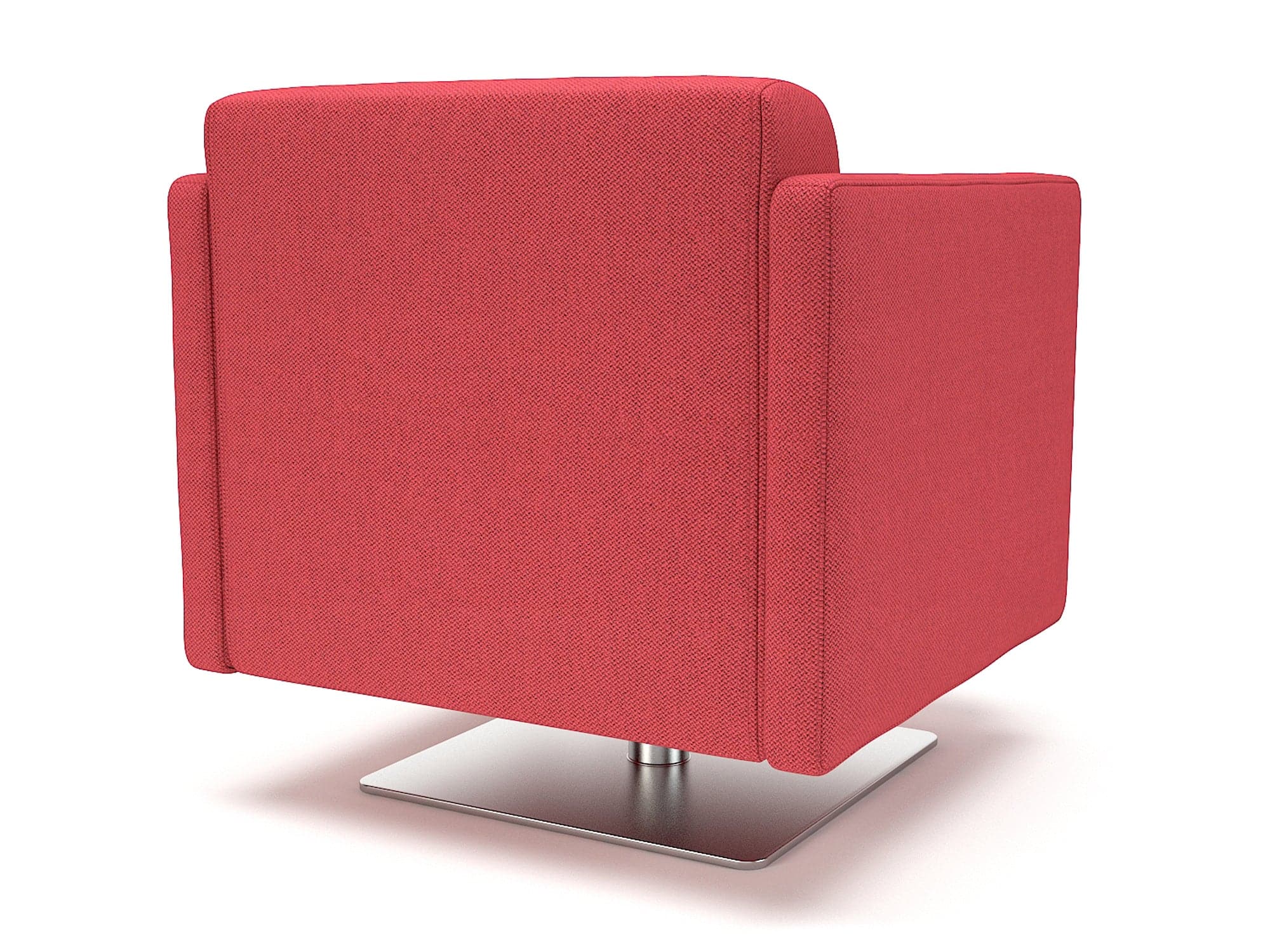 Napa Slim Arm 75cm Wide Swivel Armchair in Camira Era Fabric - Image 3