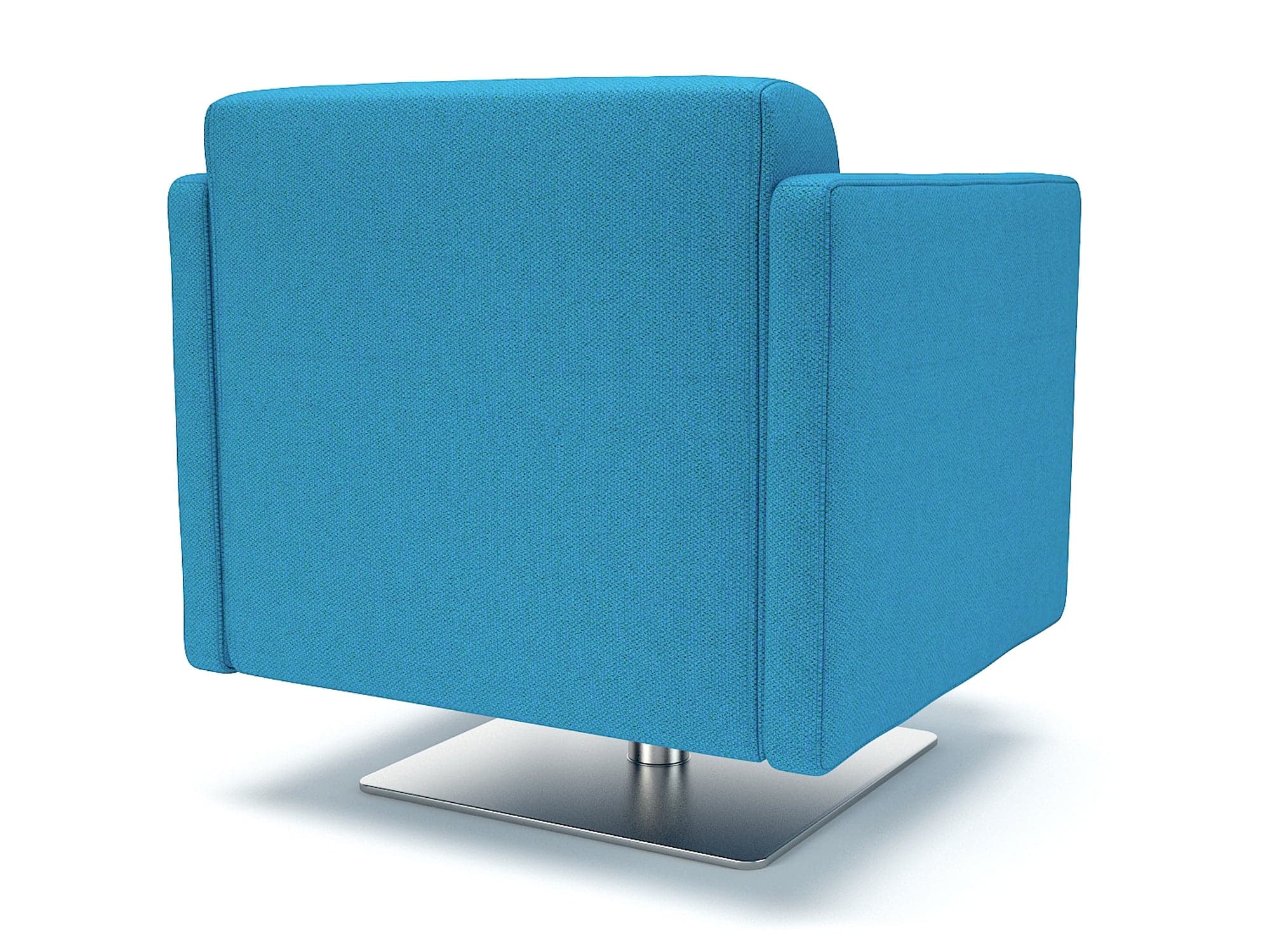 Napa Slim Arm 75cm Wide Swivel Armchair in Camira Era Fabric - Image 6