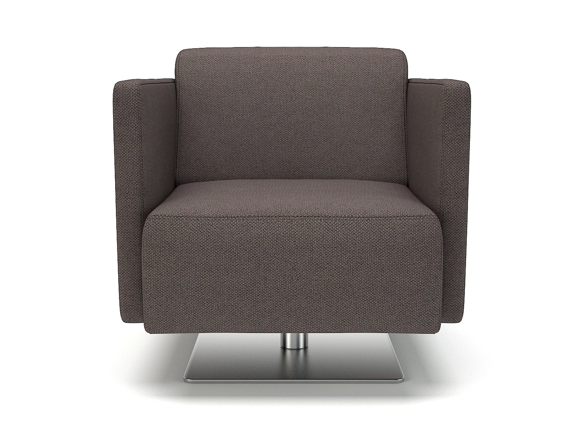 Napa Slim Arm 75cm Wide Swivel Armchair in Camira Era Fabric - Image 11