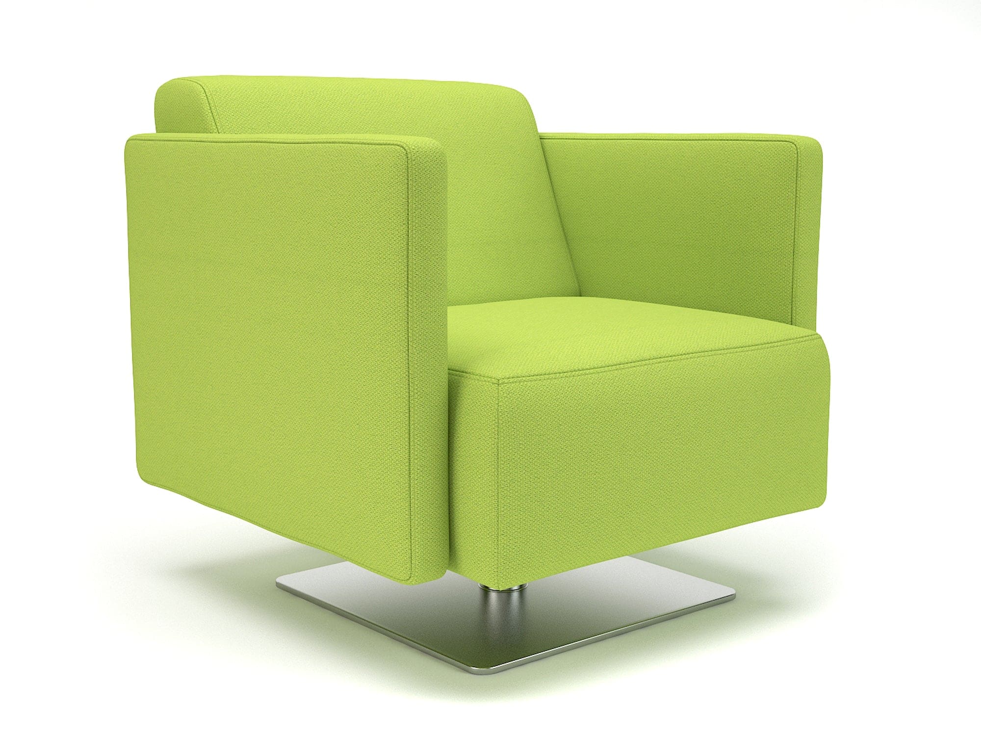 Napa Slim Arm 75cm Wide Swivel Armchair in Camira Era Fabric - Image 16