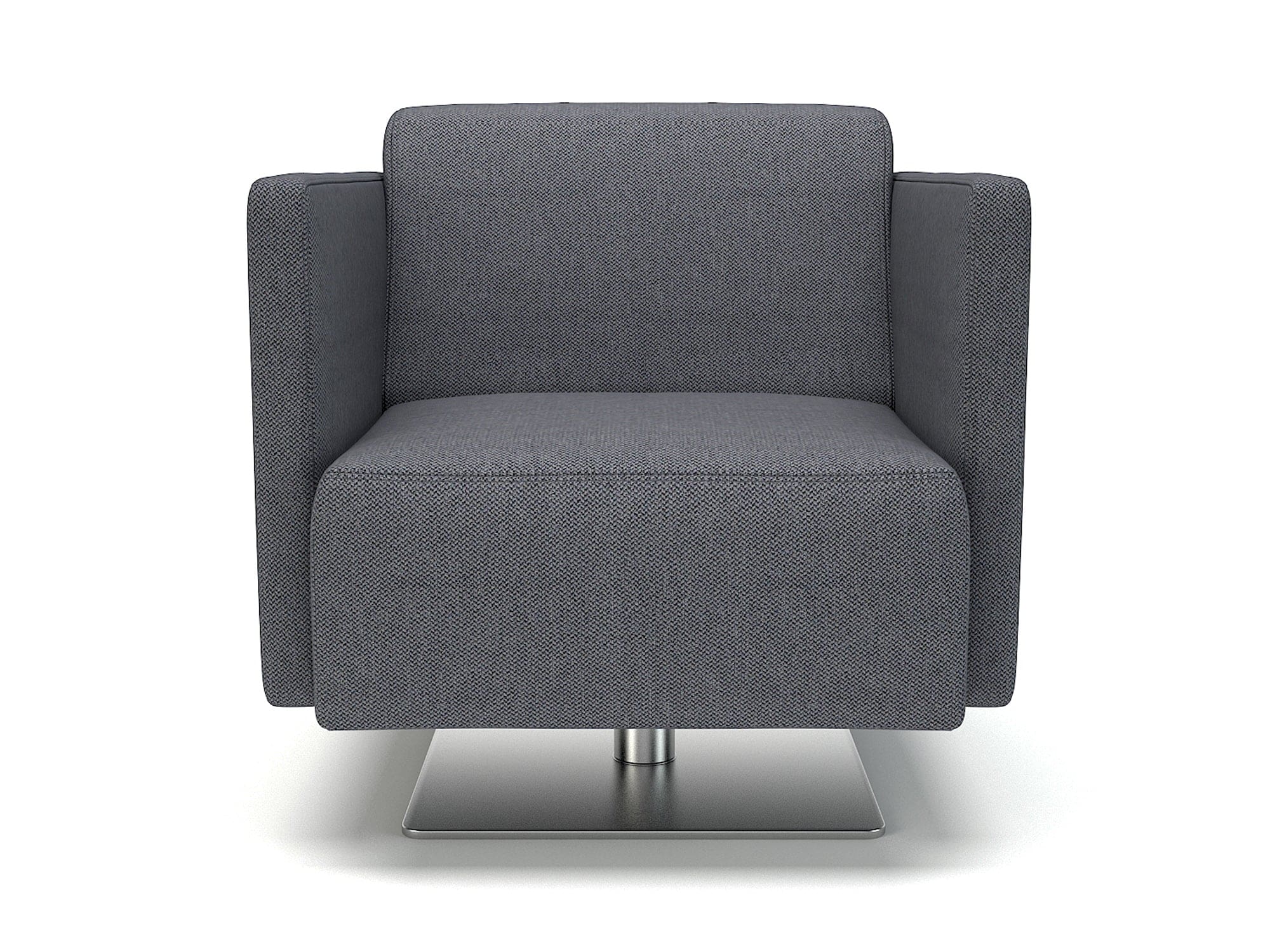 Napa Slim Arm 75cm Wide Swivel Armchair in Camira Era Fabric - Image 20