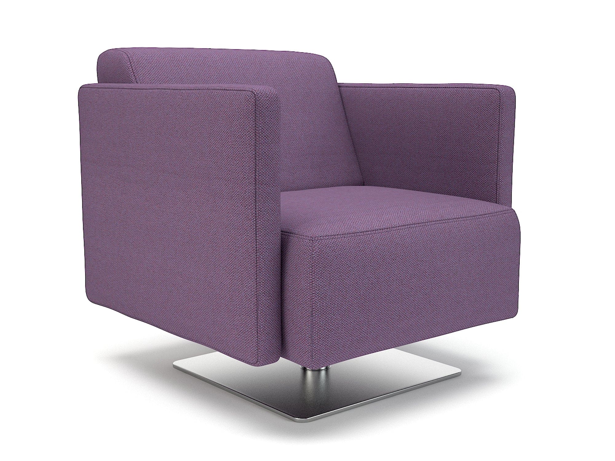 Napa Slim Arm 75cm Wide Swivel Armchair in Camira Era Fabric - Image 22
