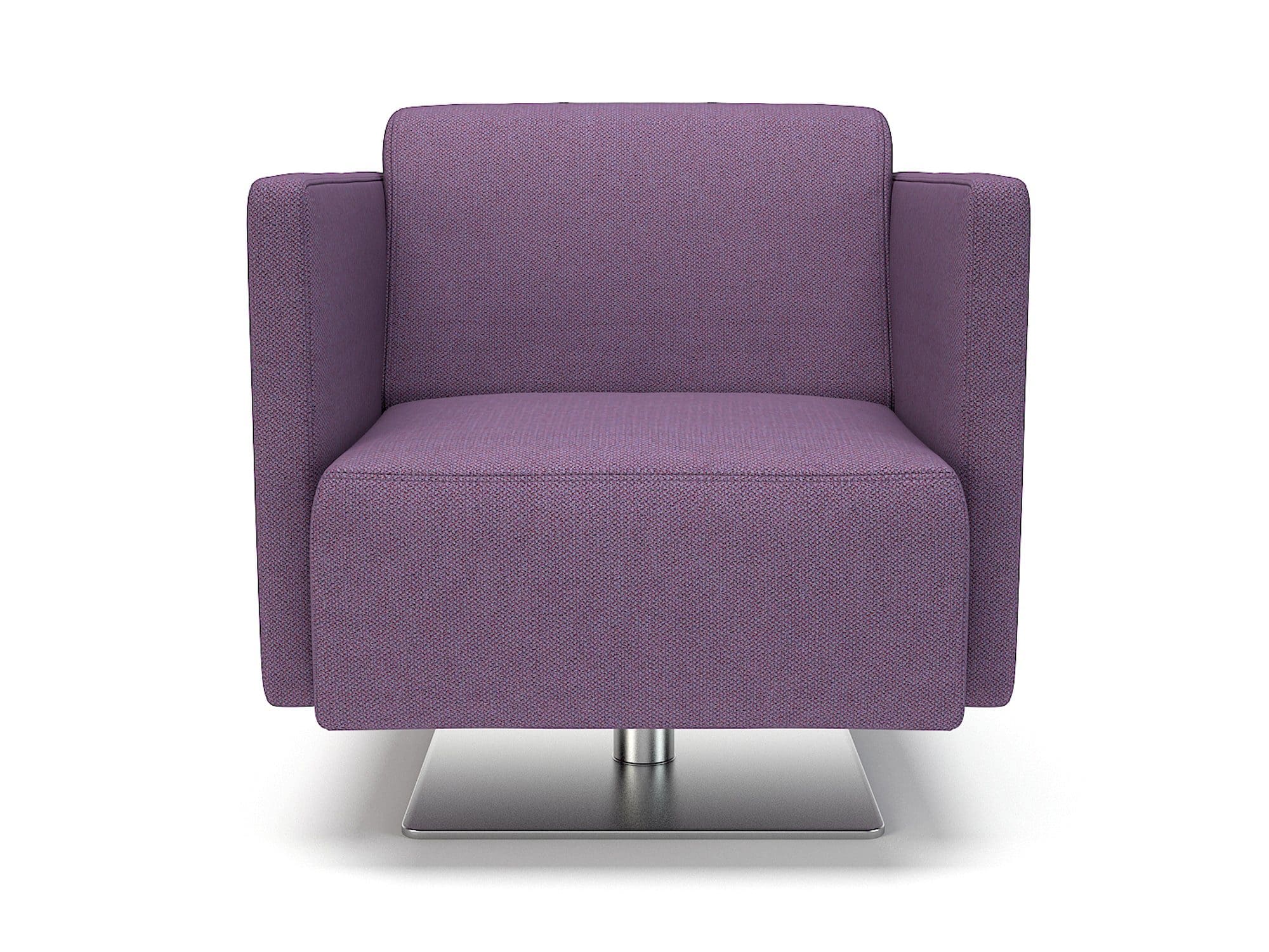 Napa Slim Arm 75cm Wide Swivel Armchair in Camira Era Fabric - Image 23
