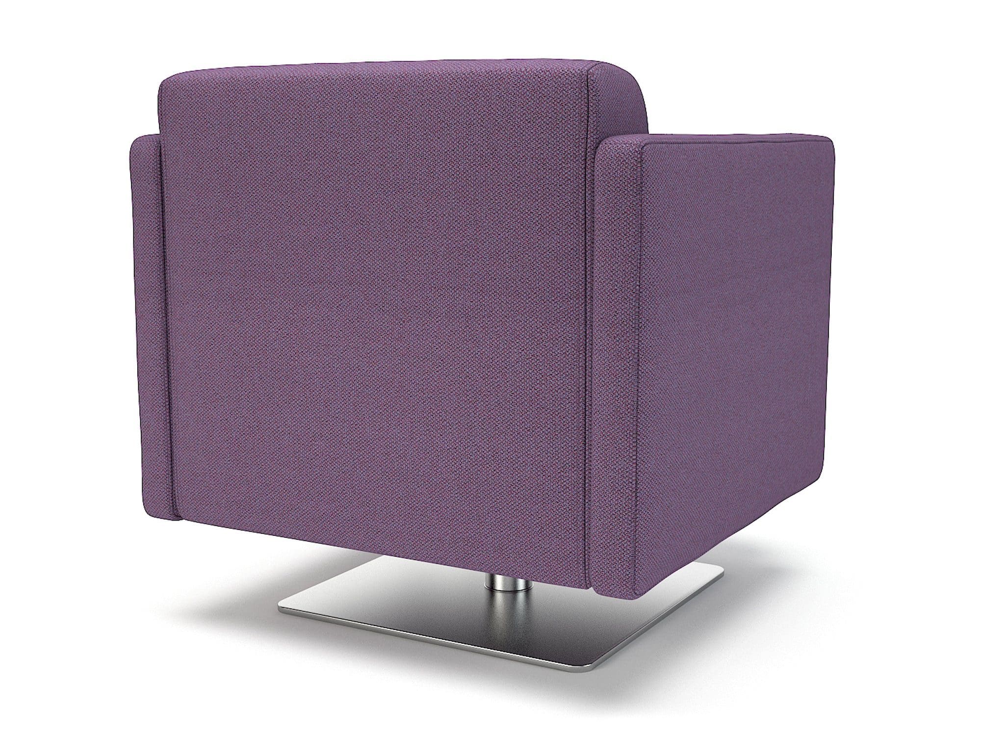 Napa Slim Arm 75cm Wide Swivel Armchair in Camira Era Fabric - Image 24