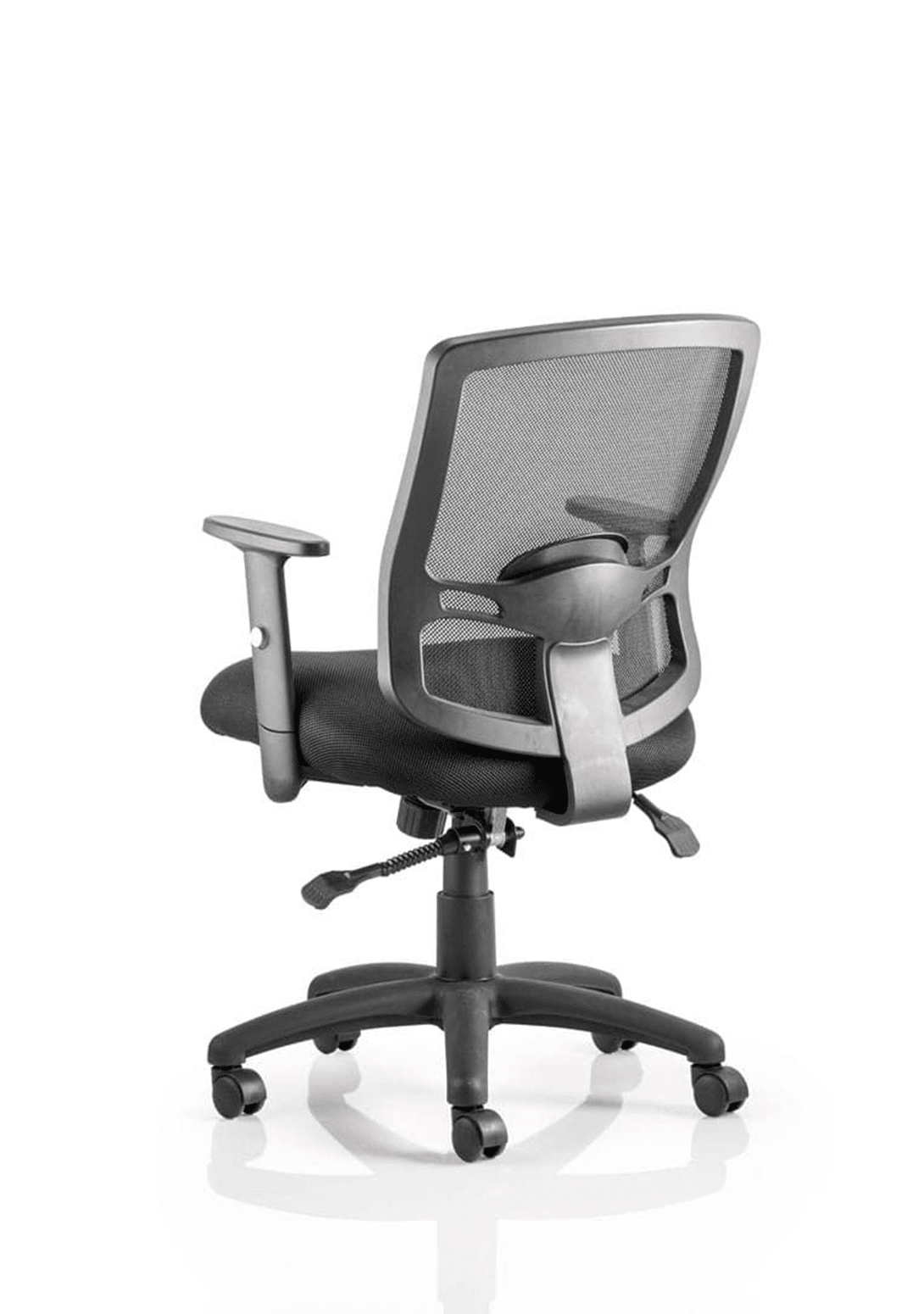 Portland II Medium Mesh Back Task Operator Office Chair with Arms - Image 2