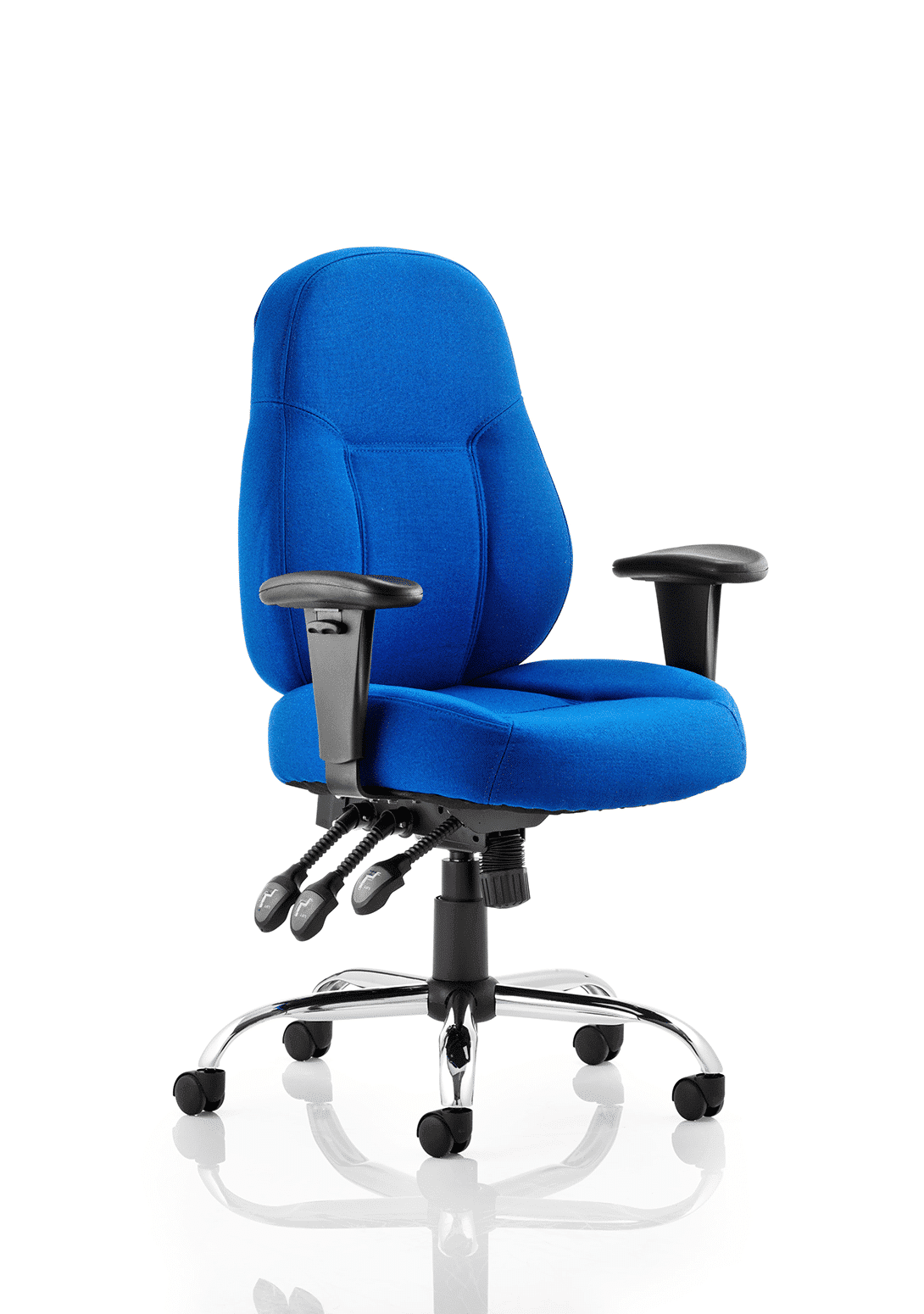 Storm High Back Task Operator Office Chair with Arms - Image 3