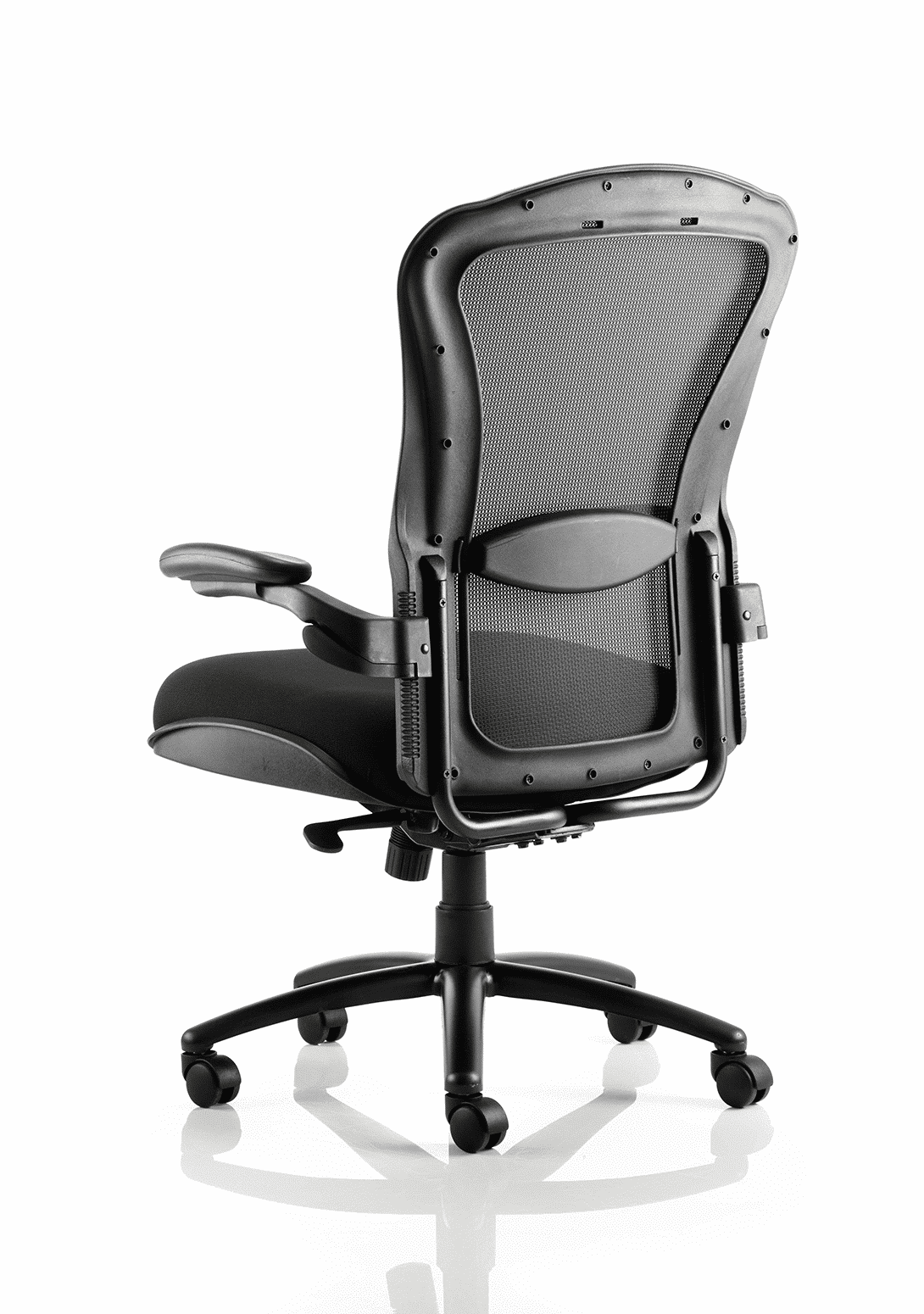 Houston High Mesh Back Heavy Duty Task Operator Office Chair with Arms - Image 4