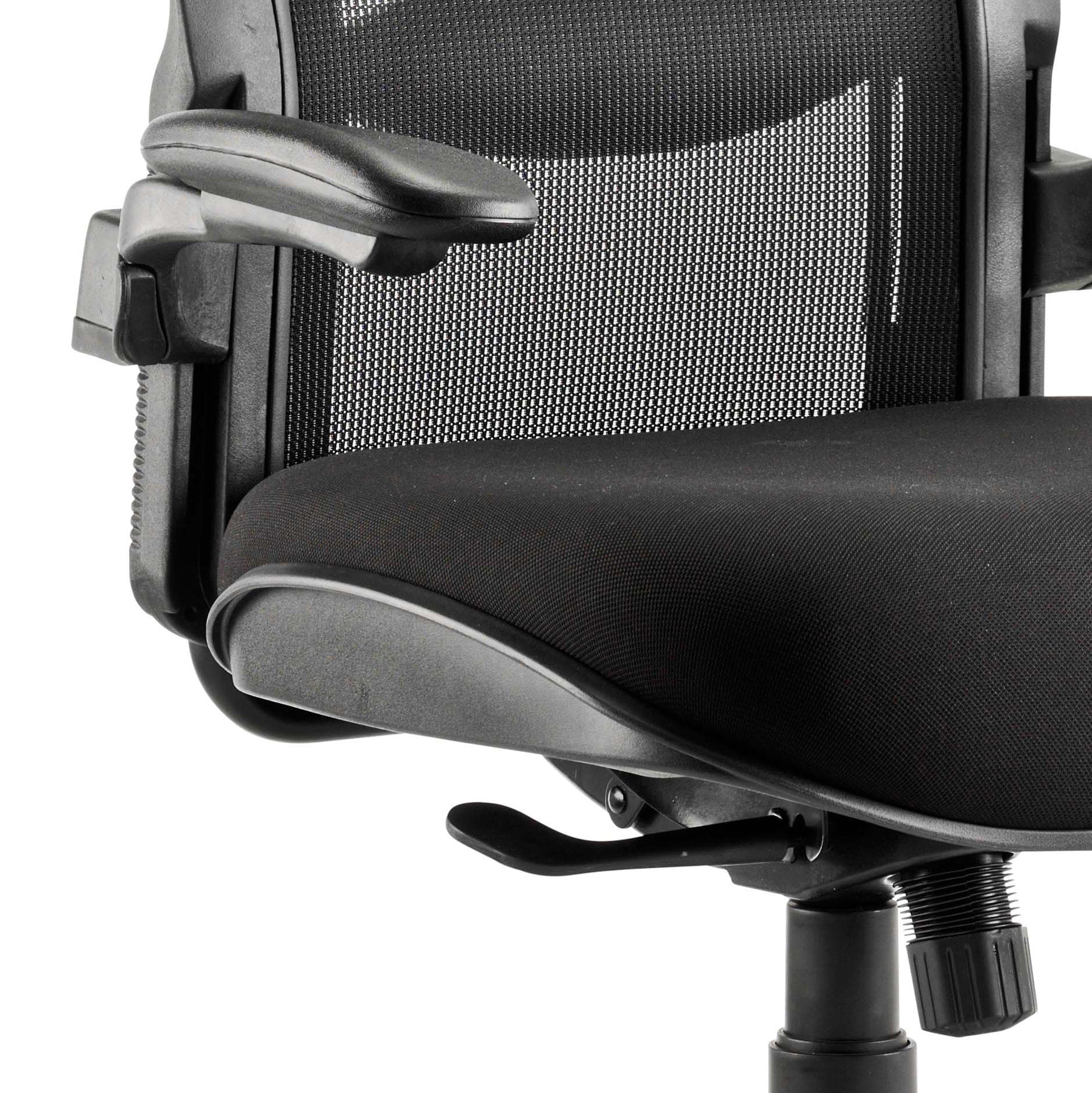 Houston High Mesh Back Heavy Duty Task Operator Office Chair with Arms - Image 5