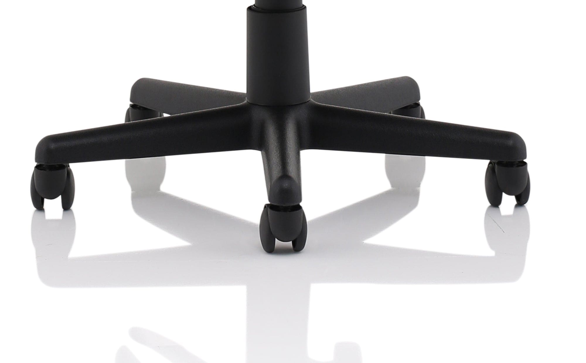 Jackson Medium Back Black Leather Task Operator Office Chair - Image 10