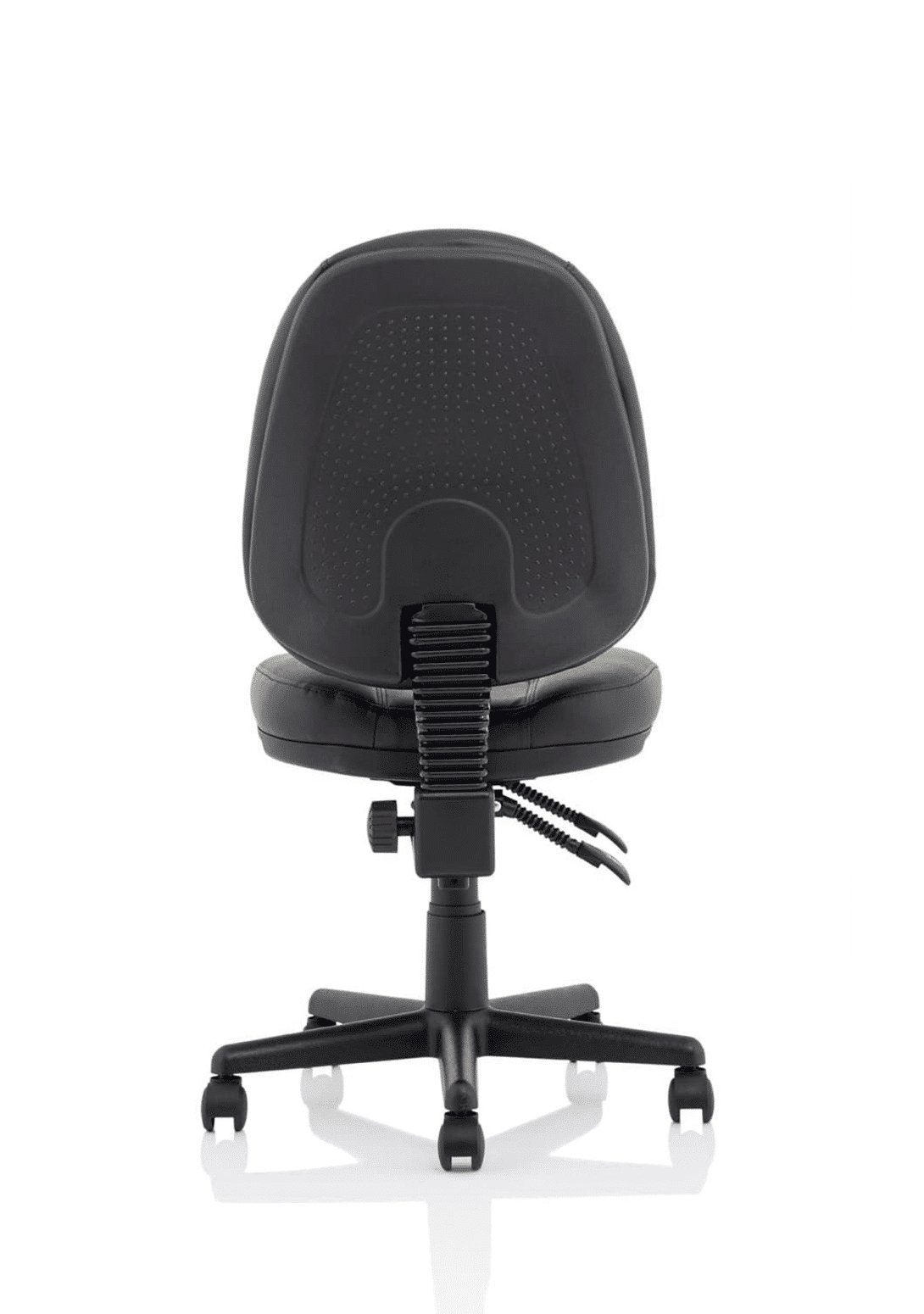 Jackson Medium Back Black Leather Task Operator Office Chair - Image 5