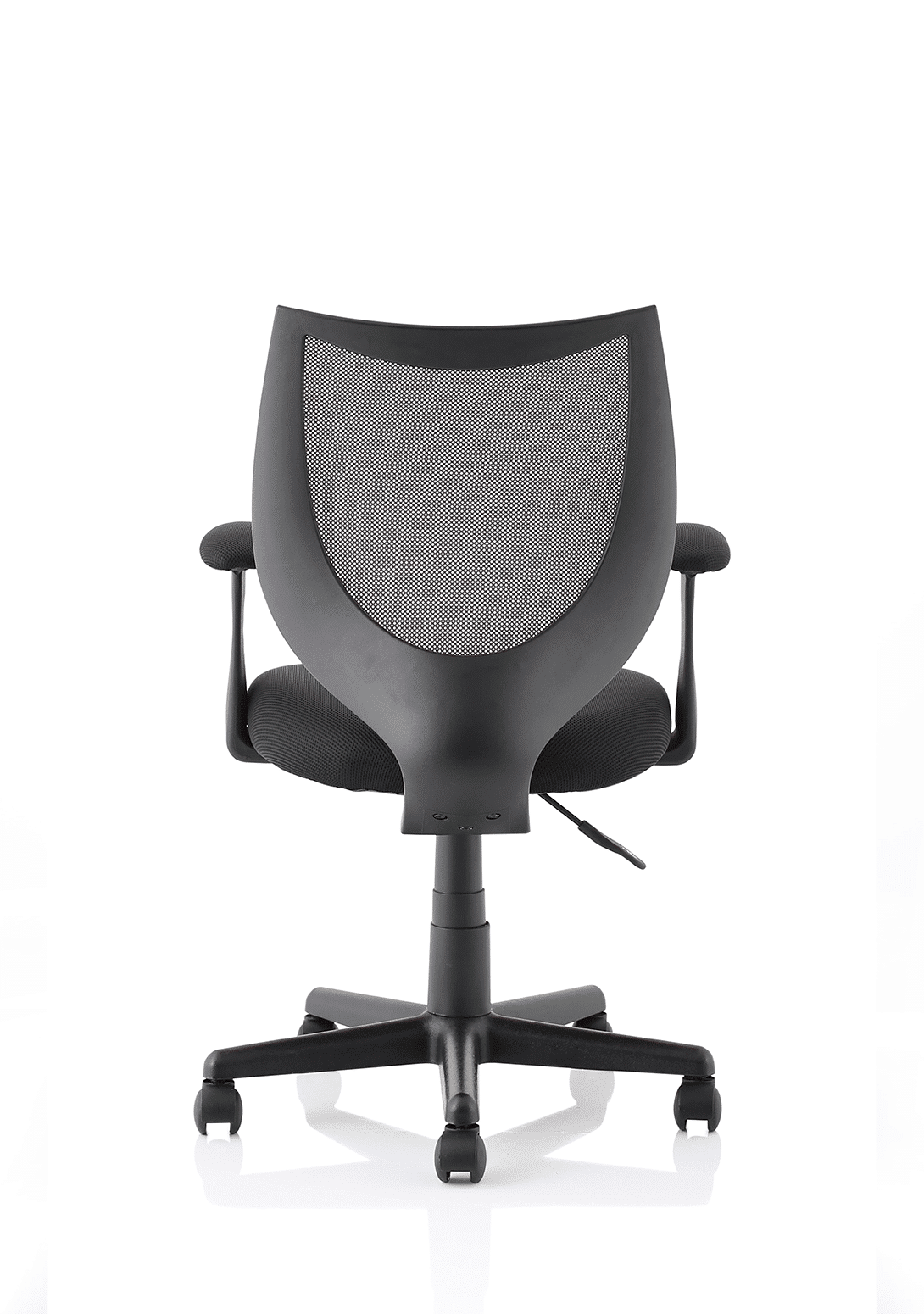Camden Medium Back Black Mesh Task Operator Office Chair With Arms - Image 3