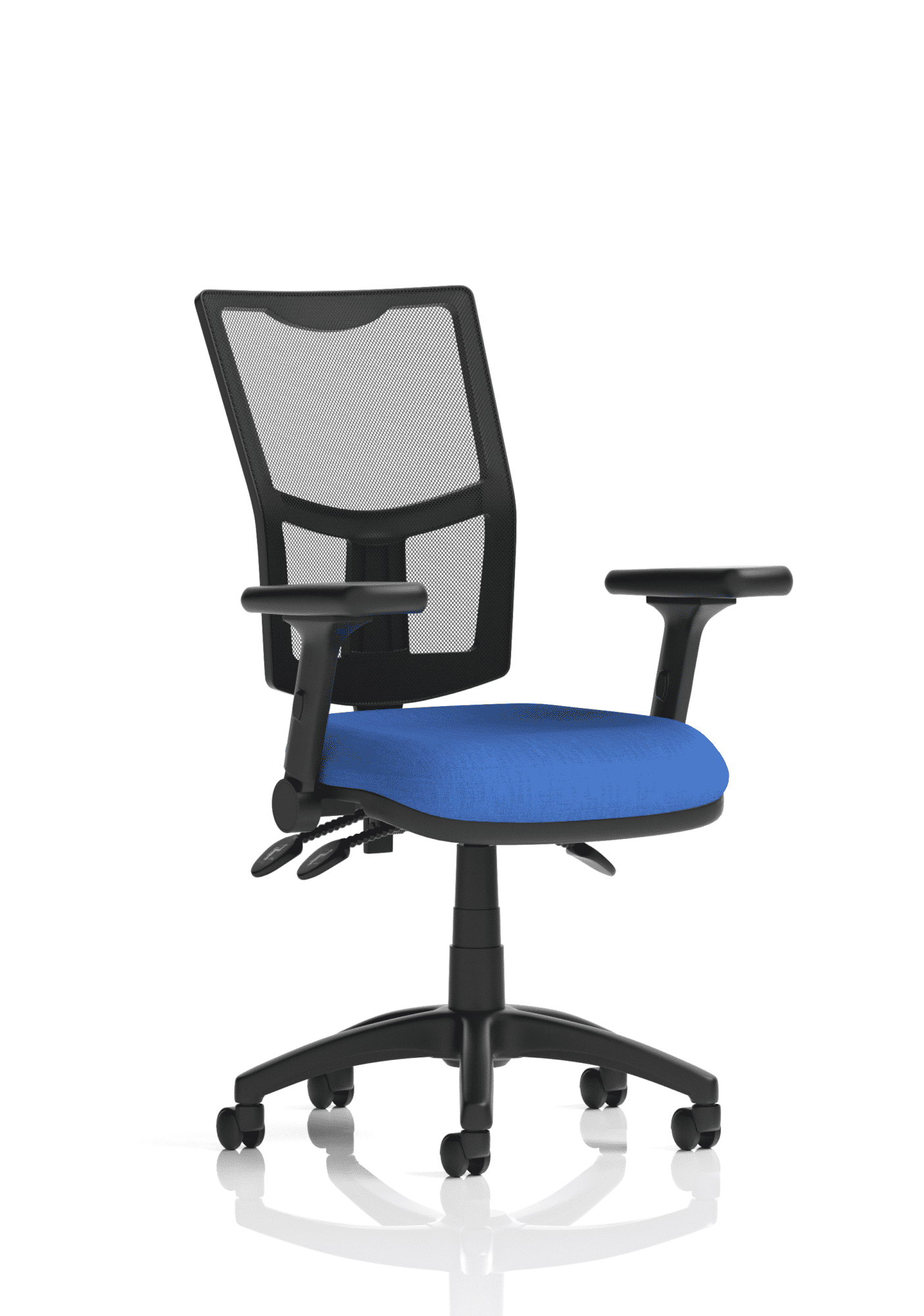 Eclipse Plus III Medium Mesh Back Task Operator Office Chair - Image 46
