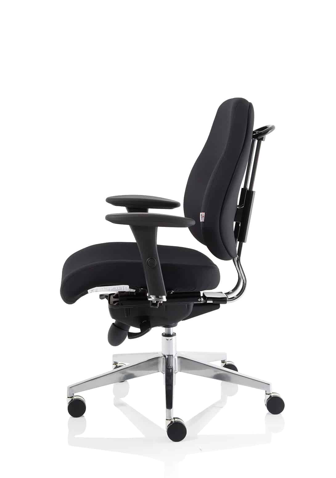 Chiro Plus High Back Ergonomic Posture Chair Black with Arms - Image 4