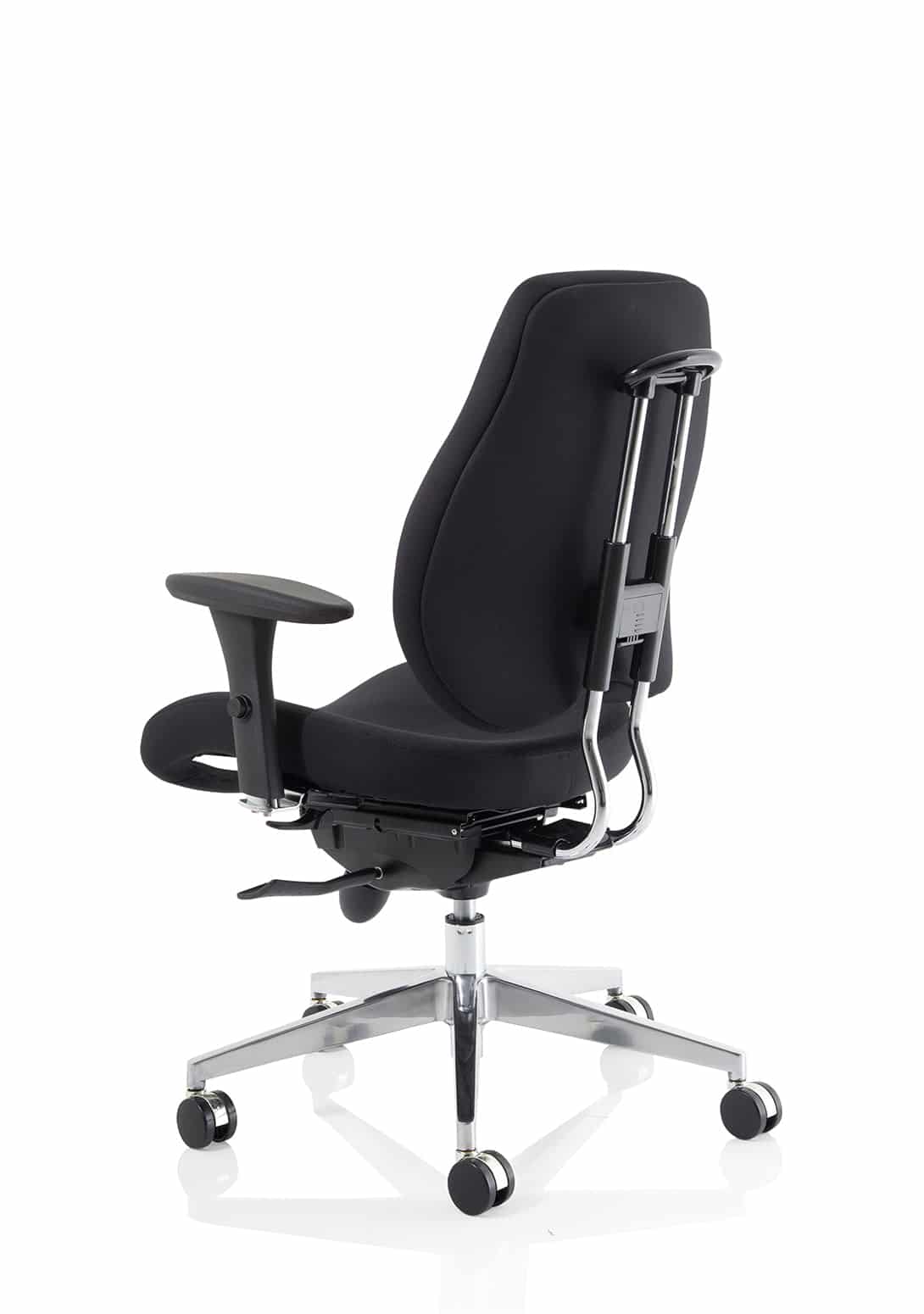 Chiro Plus High Back Ergonomic Posture Chair Black with Arms - Image 5