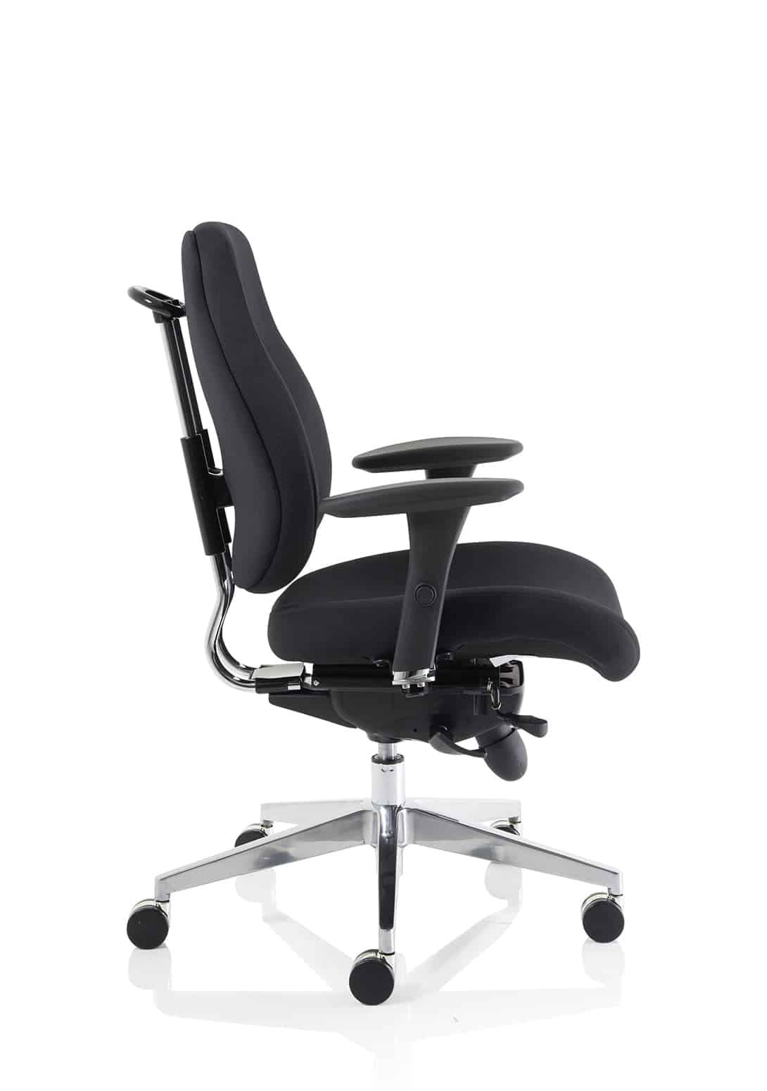 Chiro Plus High Back Ergonomic Posture Chair Black with Arms - Image 8