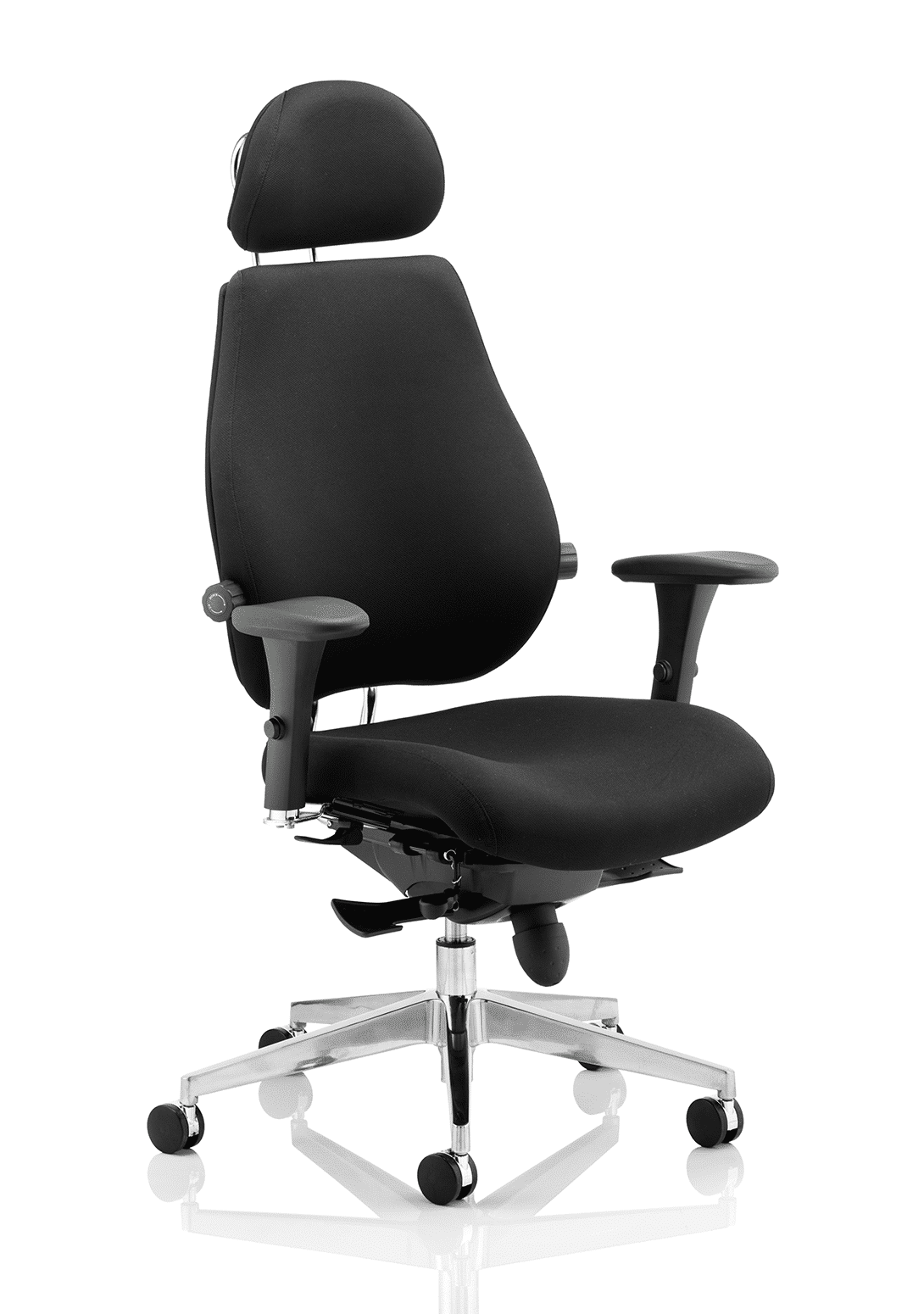 Chiro Plus Ultimate High Back Ergonomic Posture Chair with Arms and Headrest - Image 5