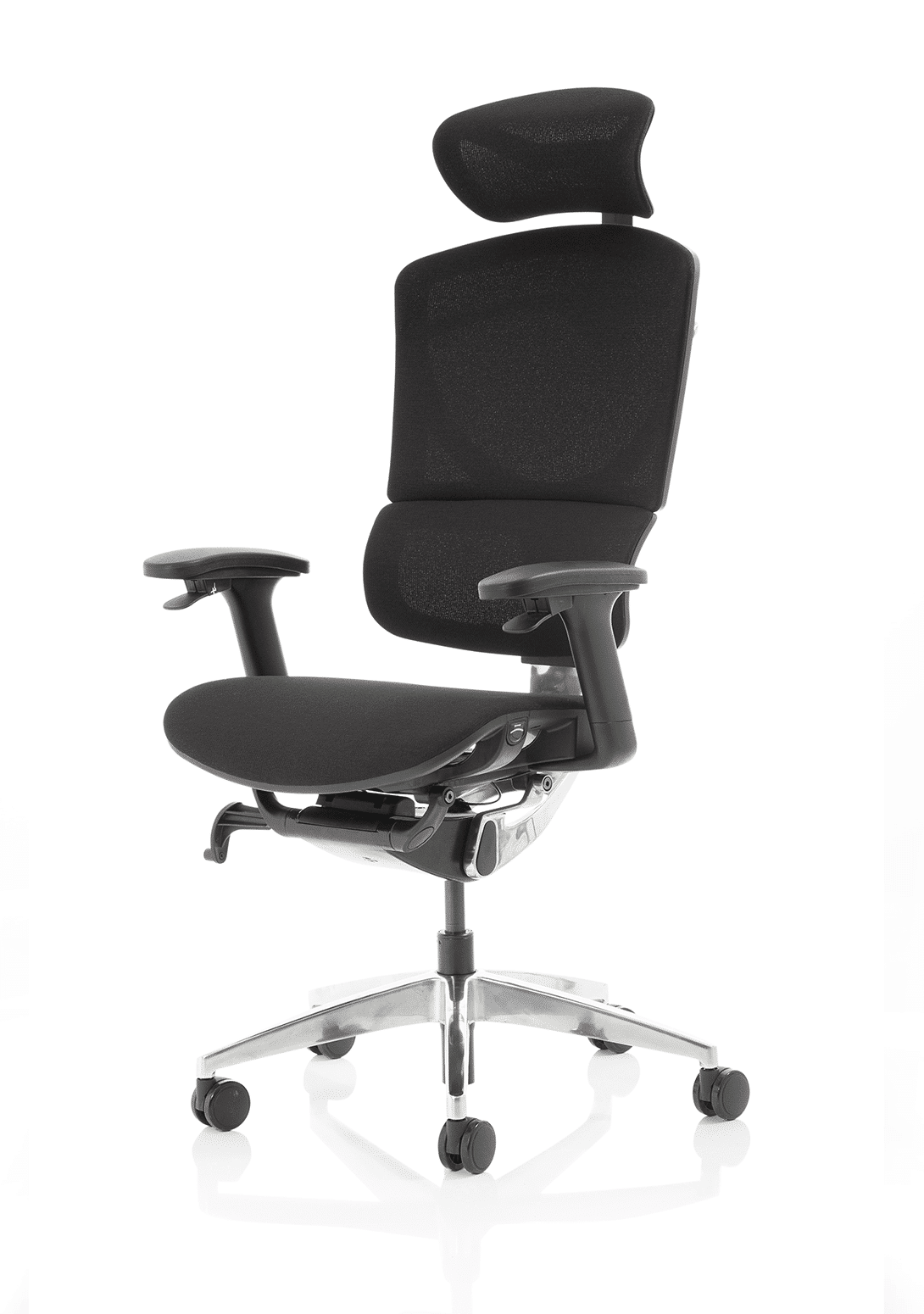 Ergo Click Plus High Back Ergonomic Posture Office Chair with Arms and Headrest - Image 3