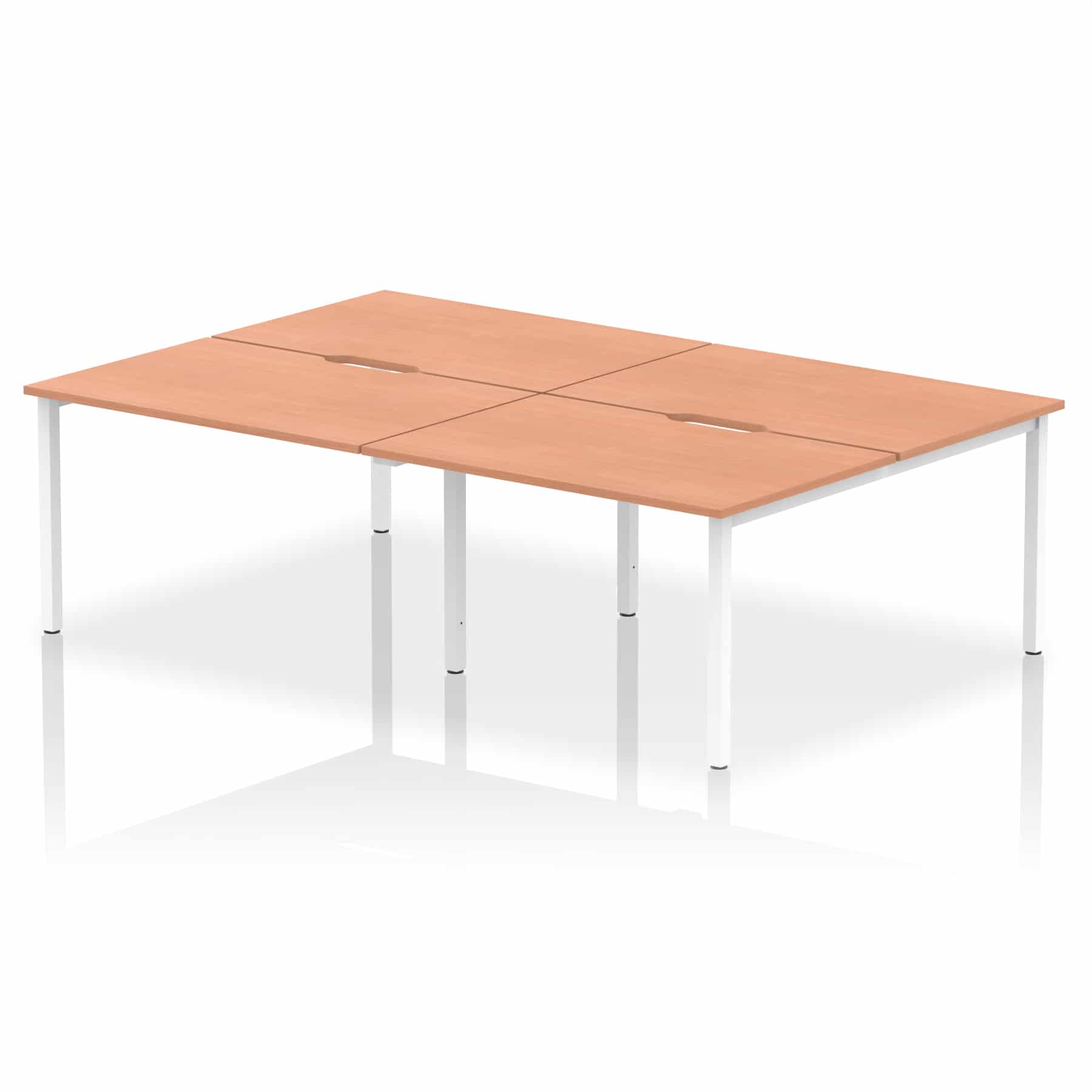 Evolve Plus B2B Bench Desk - 4 Person - Image 2