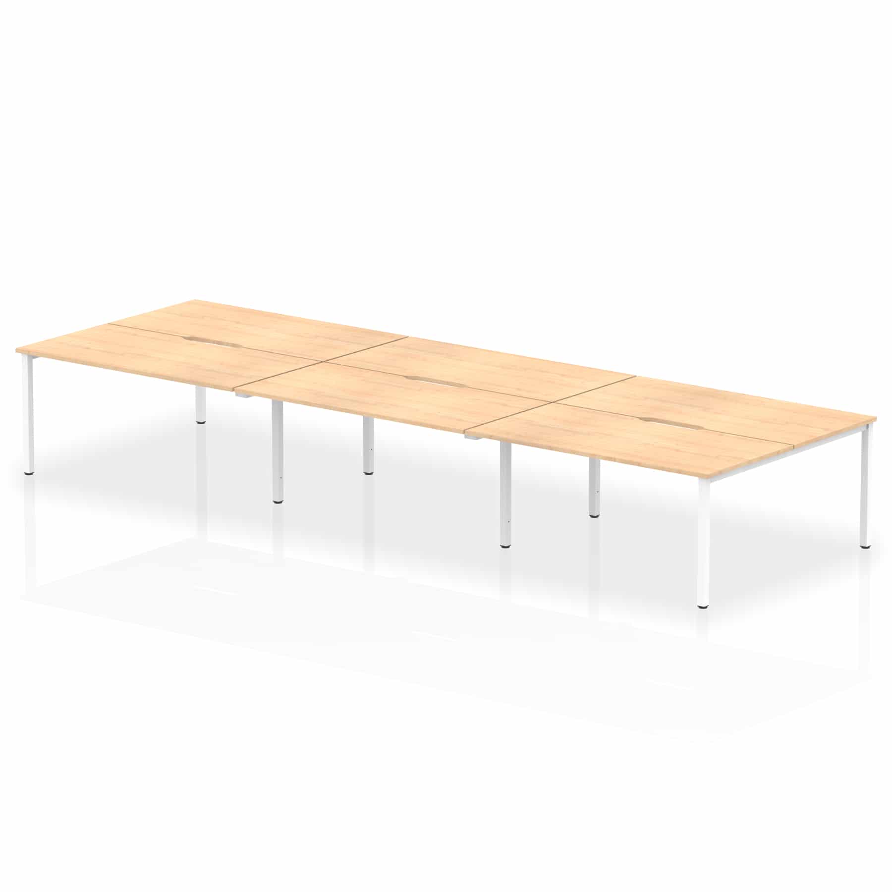 Evolve Plus B2B Bench Desk - 6 Person - Image 30