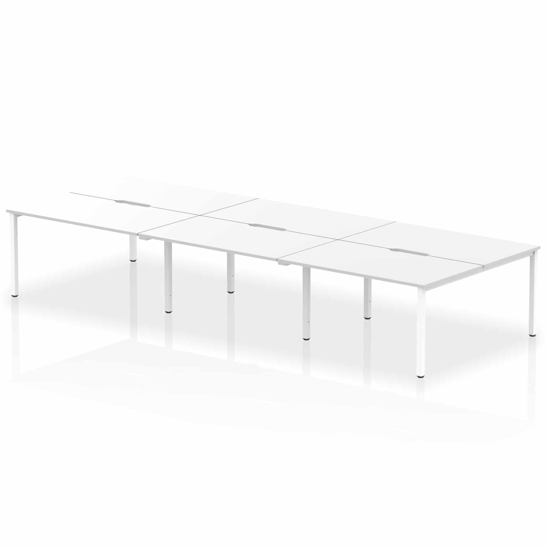 Evolve Plus B2B Bench Desk - 6 Person - Image 24