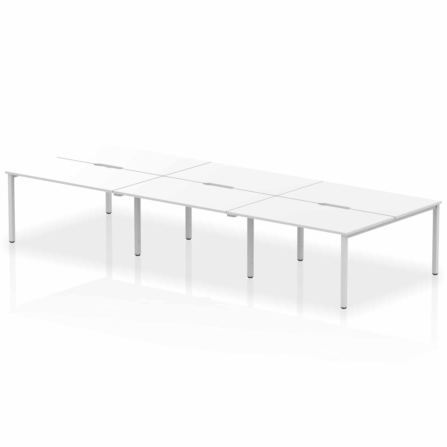 Evolve Plus B2B Bench Desk - 6 Person - Image 23