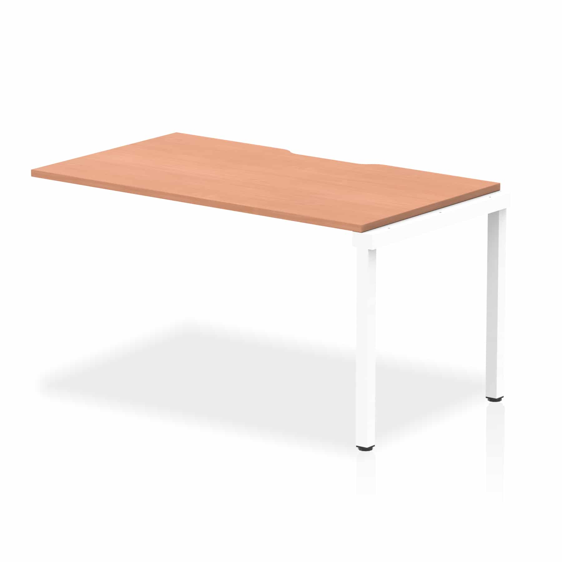 Evolve Plus Single Row Bench Desk Extension Kit - Image 14