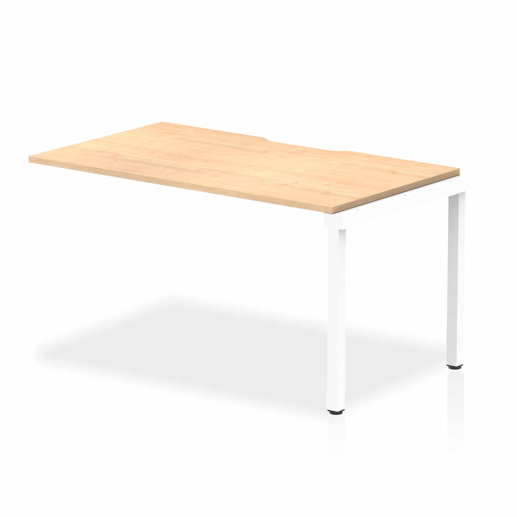 Evolve Plus Single Row Bench Desk Extension Kit - Image 18