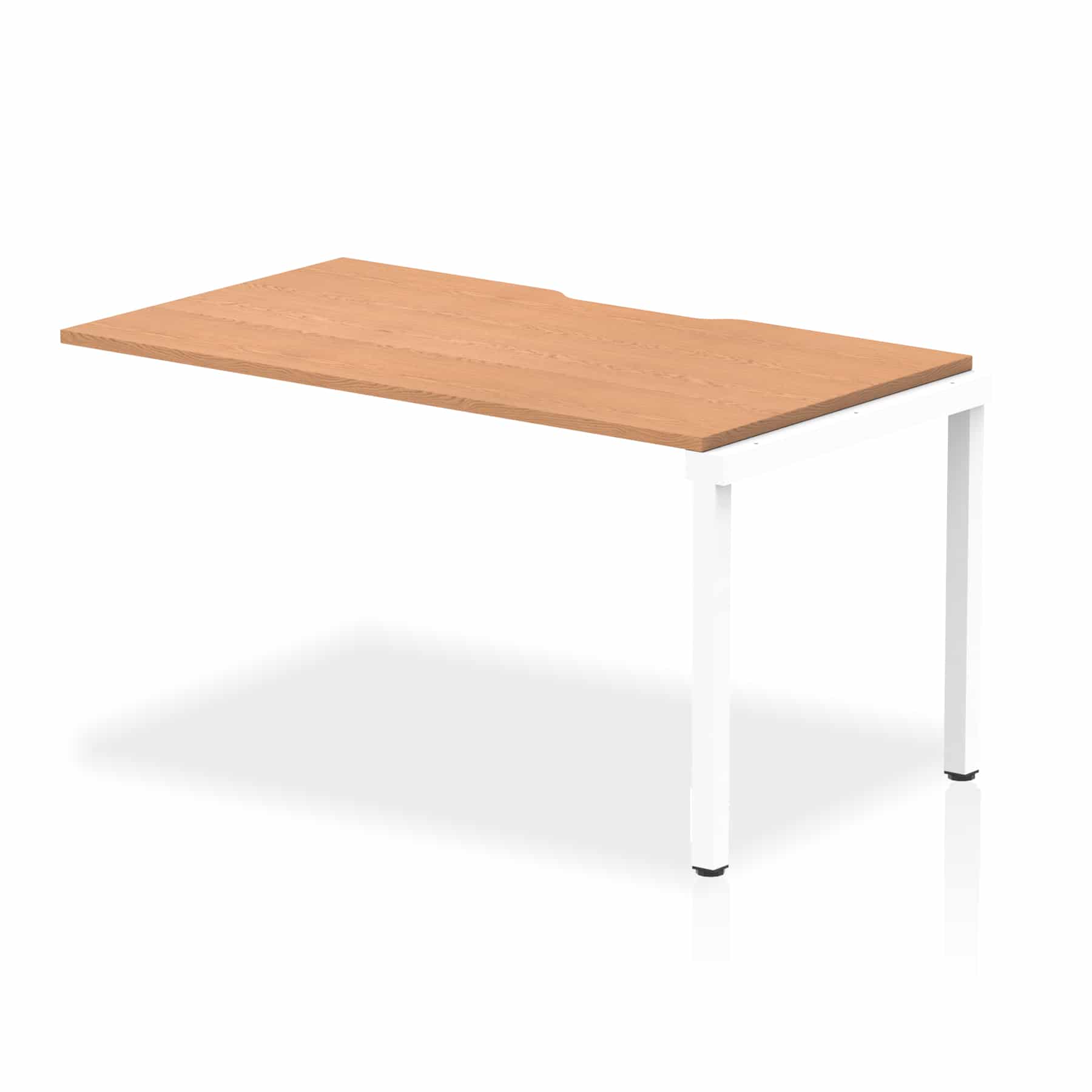 Evolve Plus Single Row Bench Desk Extension Kit - Image 20