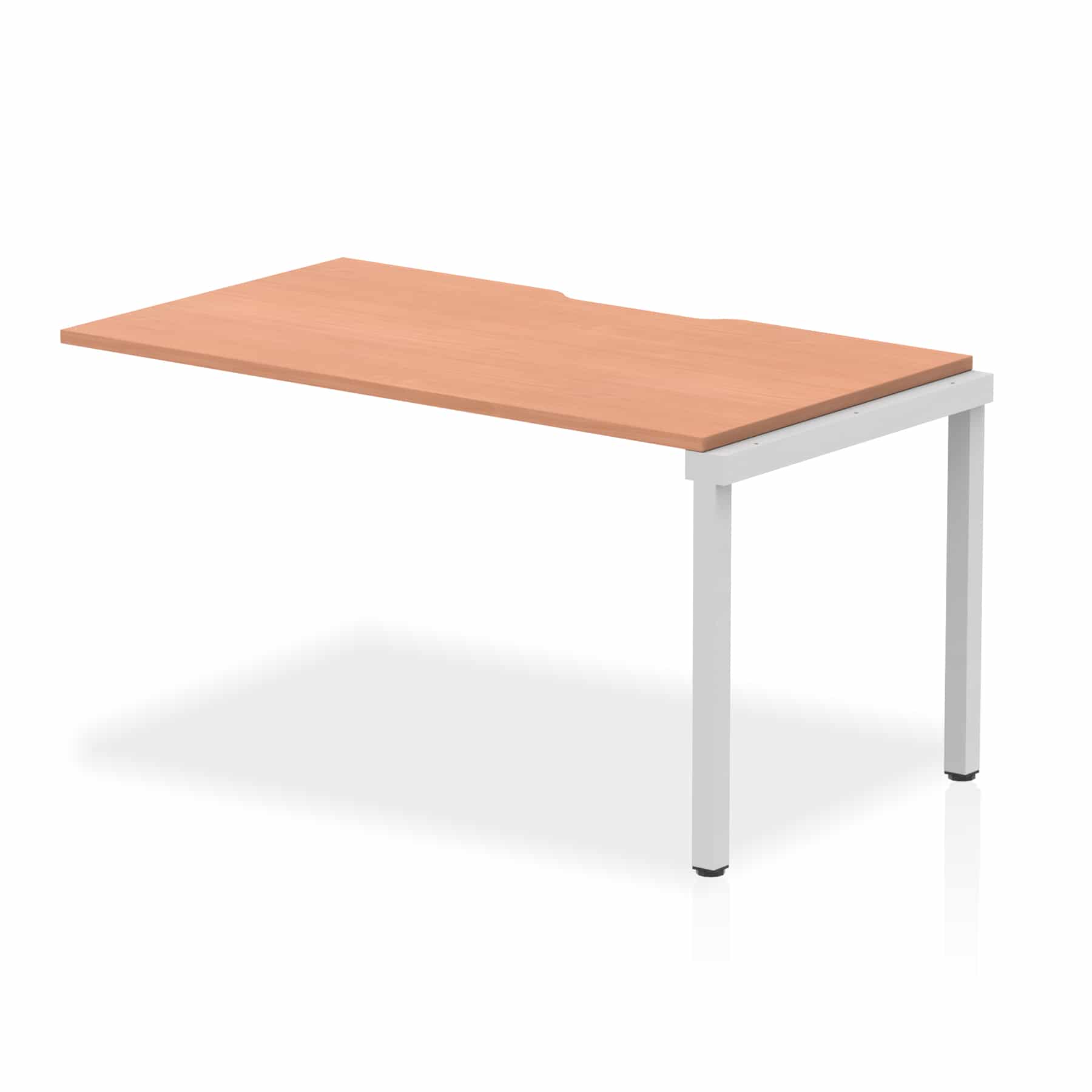 Evolve Plus Single Row Bench Desk Extension Kit - Image 13