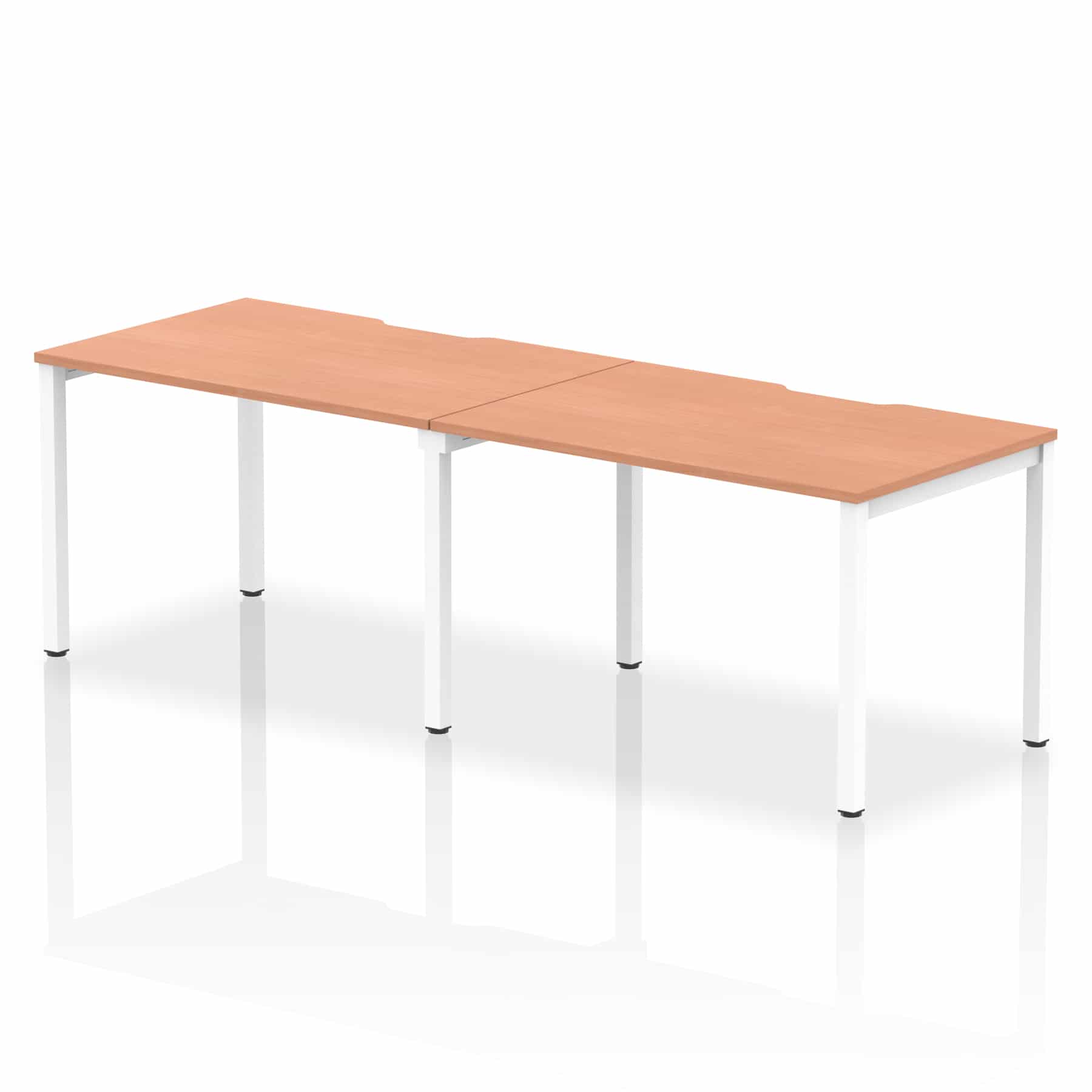 Evolve Plus Single Row Bench Desk - 2 Person - Image 2