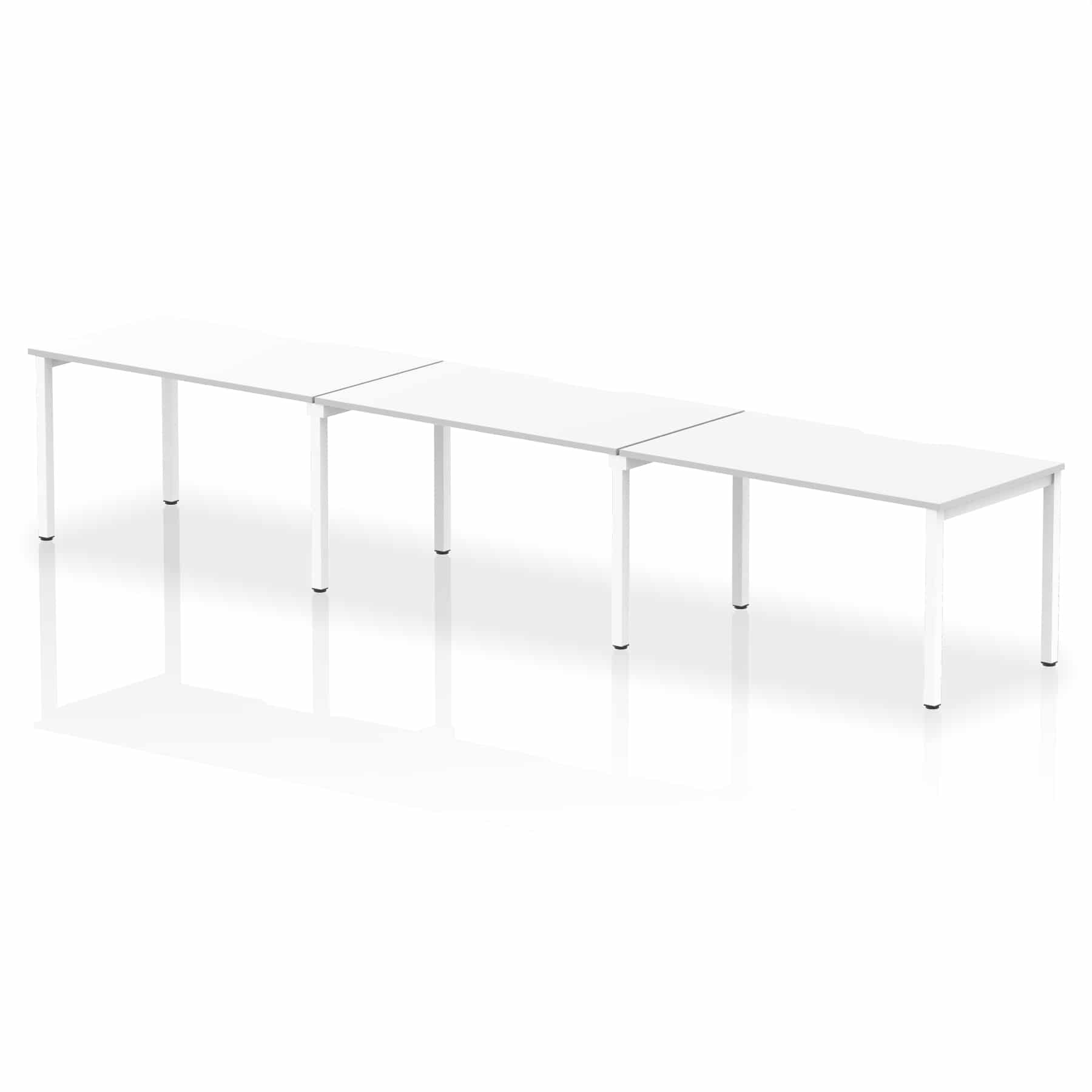 Evolve Plus Single Row Bench Desk - 3 Person - Image 24
