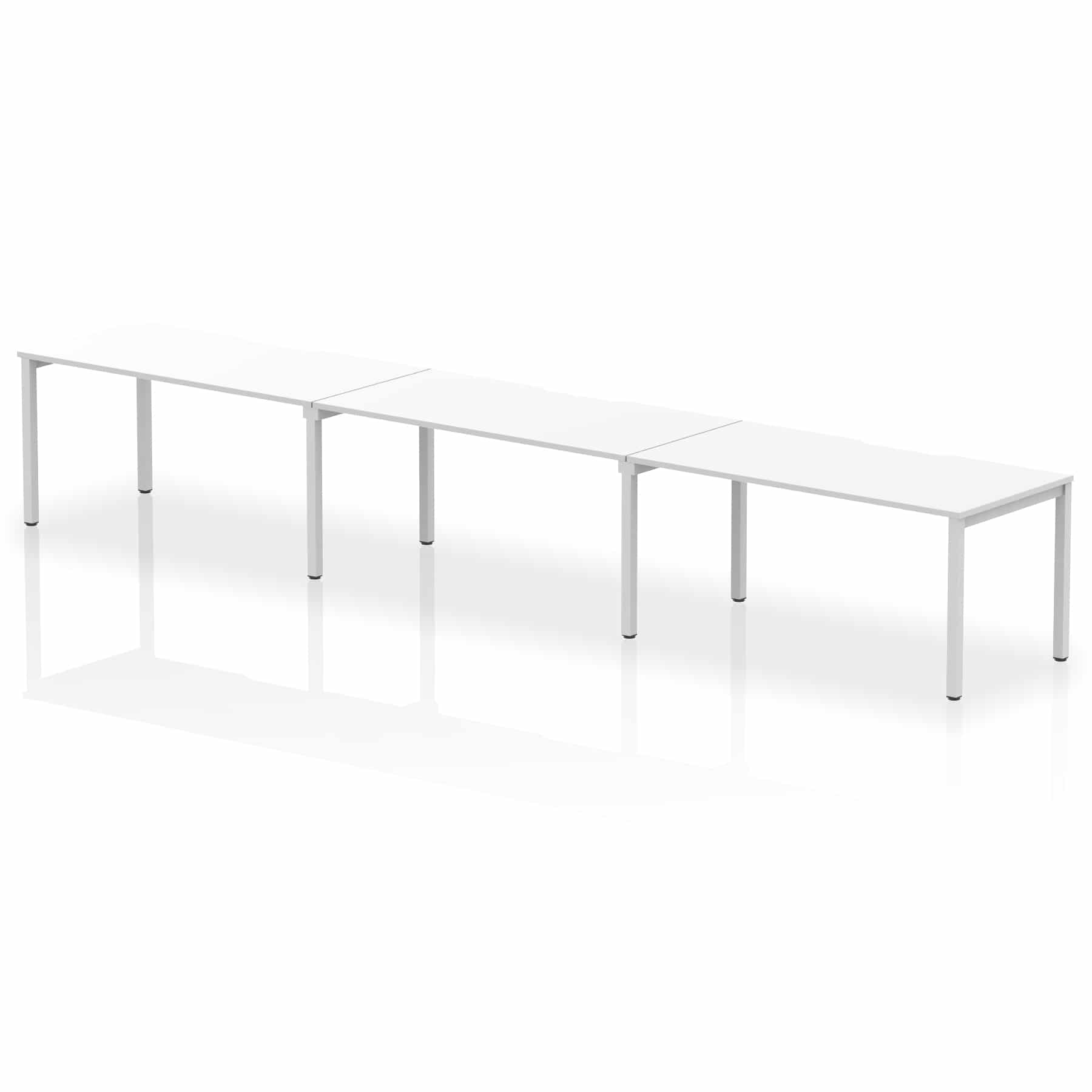 Evolve Plus Single Row Bench Desk - 3 Person - Image 35