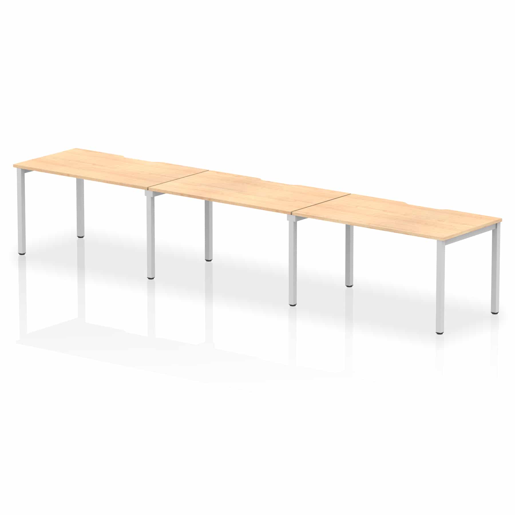 Evolve Plus Single Row Bench Desk - 3 Person - Image 17