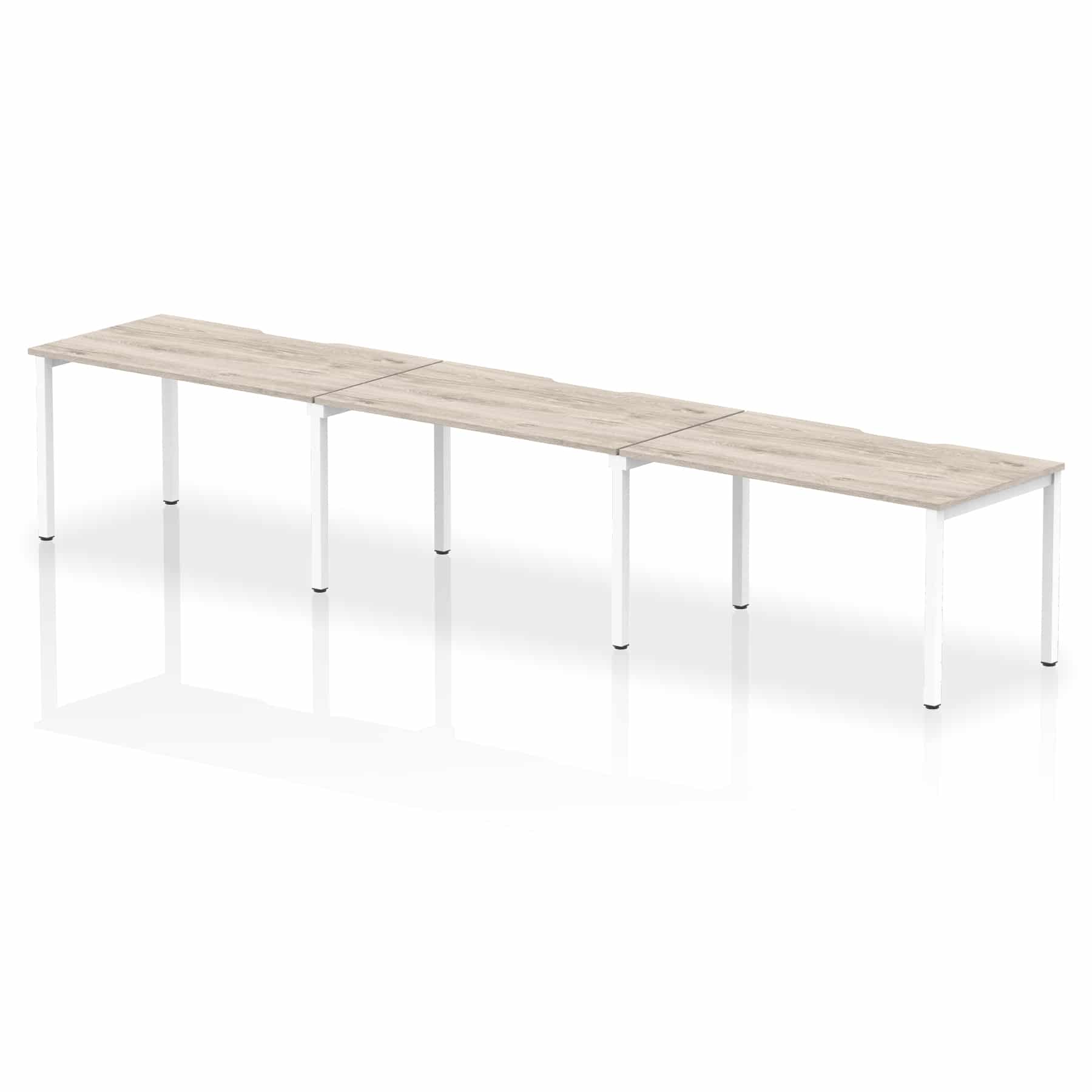 Evolve Plus Single Row Bench Desk - 3 Person - Image 16