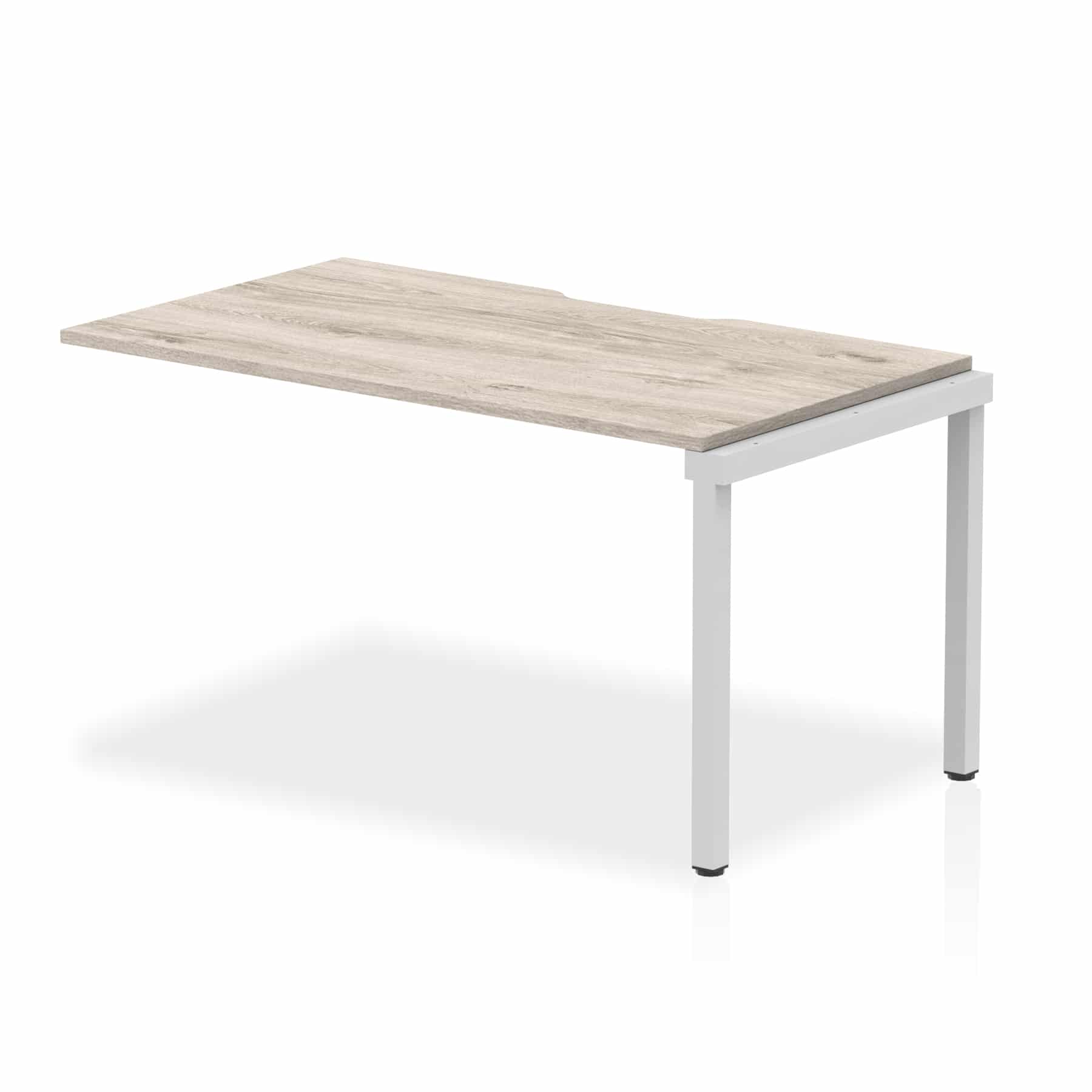 Evolve Plus Single Row Bench Desk Extension Kit - Image 15