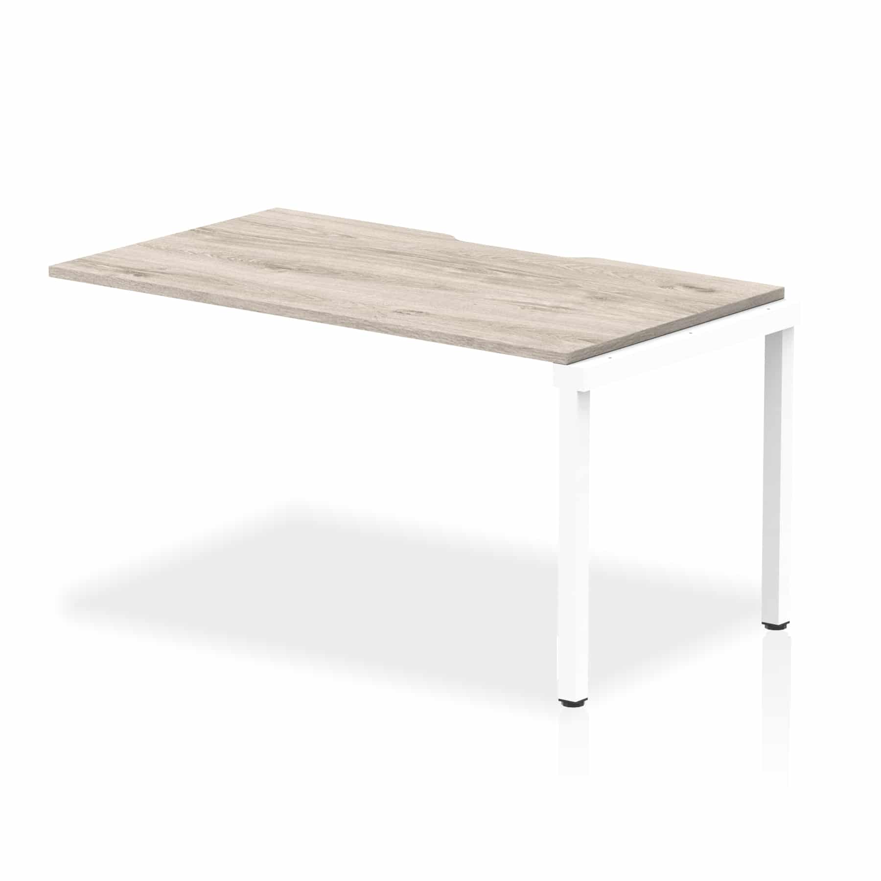 Evolve Plus Single Row Bench Desk Extension Kit - Image 16