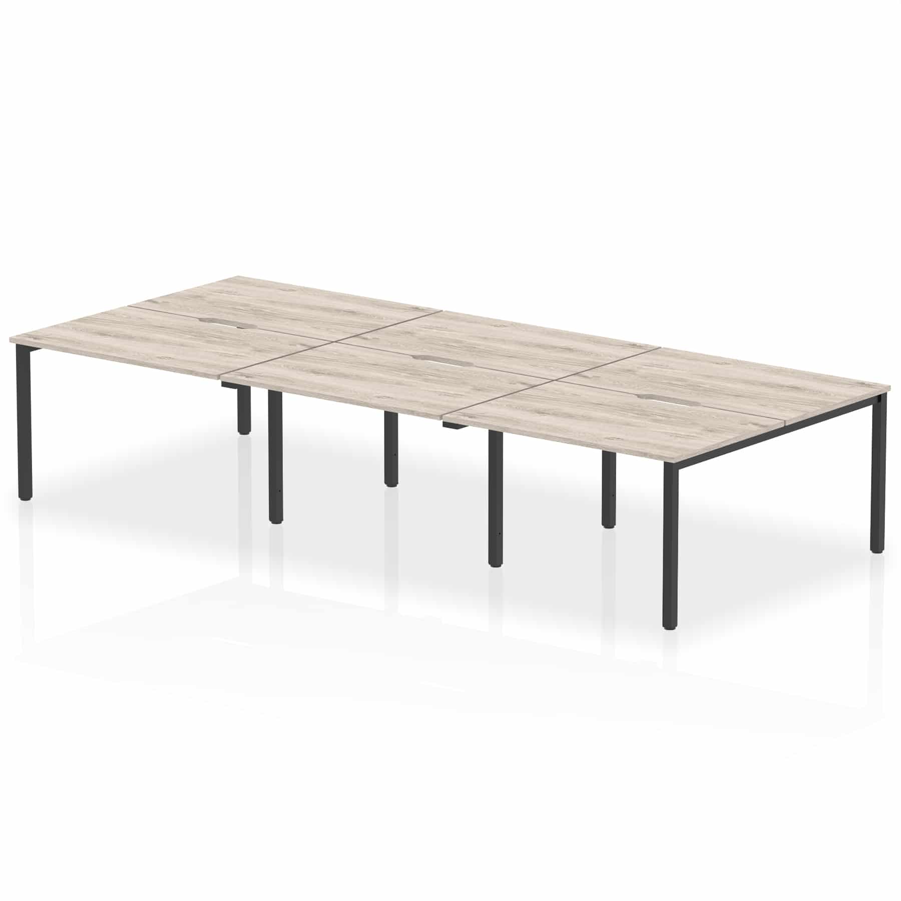 Evolve Plus B2B Bench Desk - 6 Person - Image 38